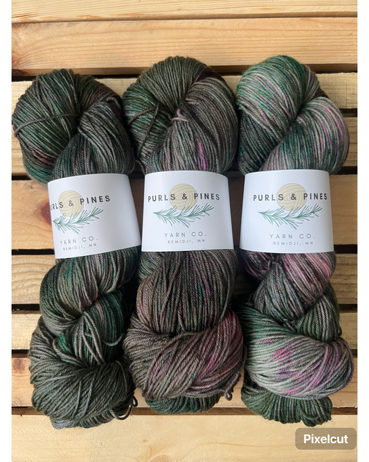 Forest Fairy Hand Dyed Yarn