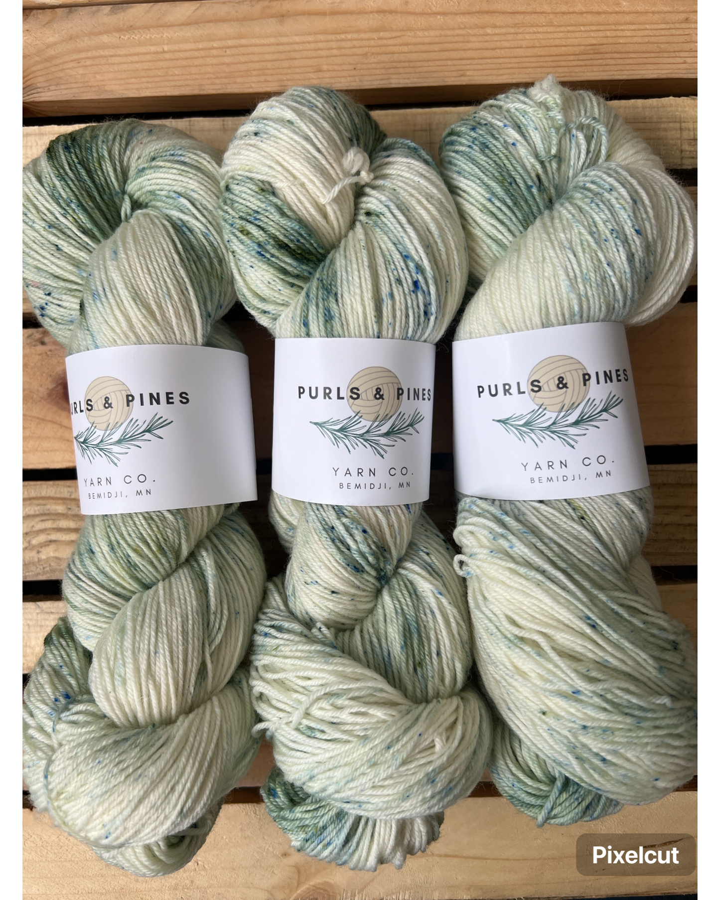 Sea Glass Hand Dyed Yarn