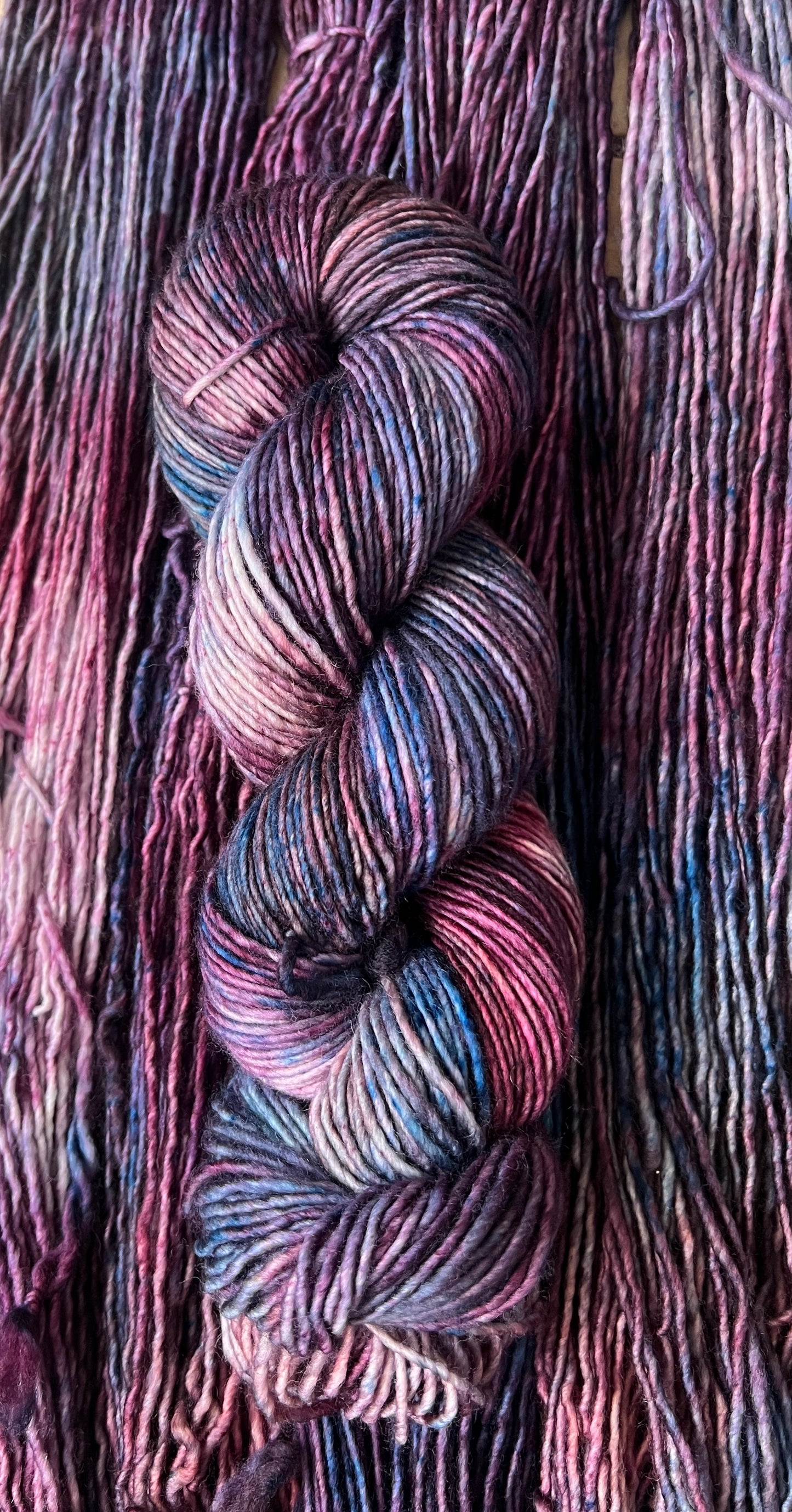 Mermaid Tail Hand Dyed Yarn