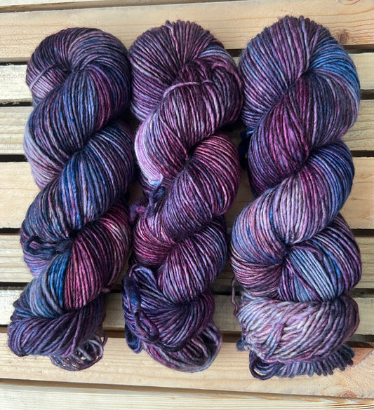 Mermaid Tail Hand Dyed Yarn