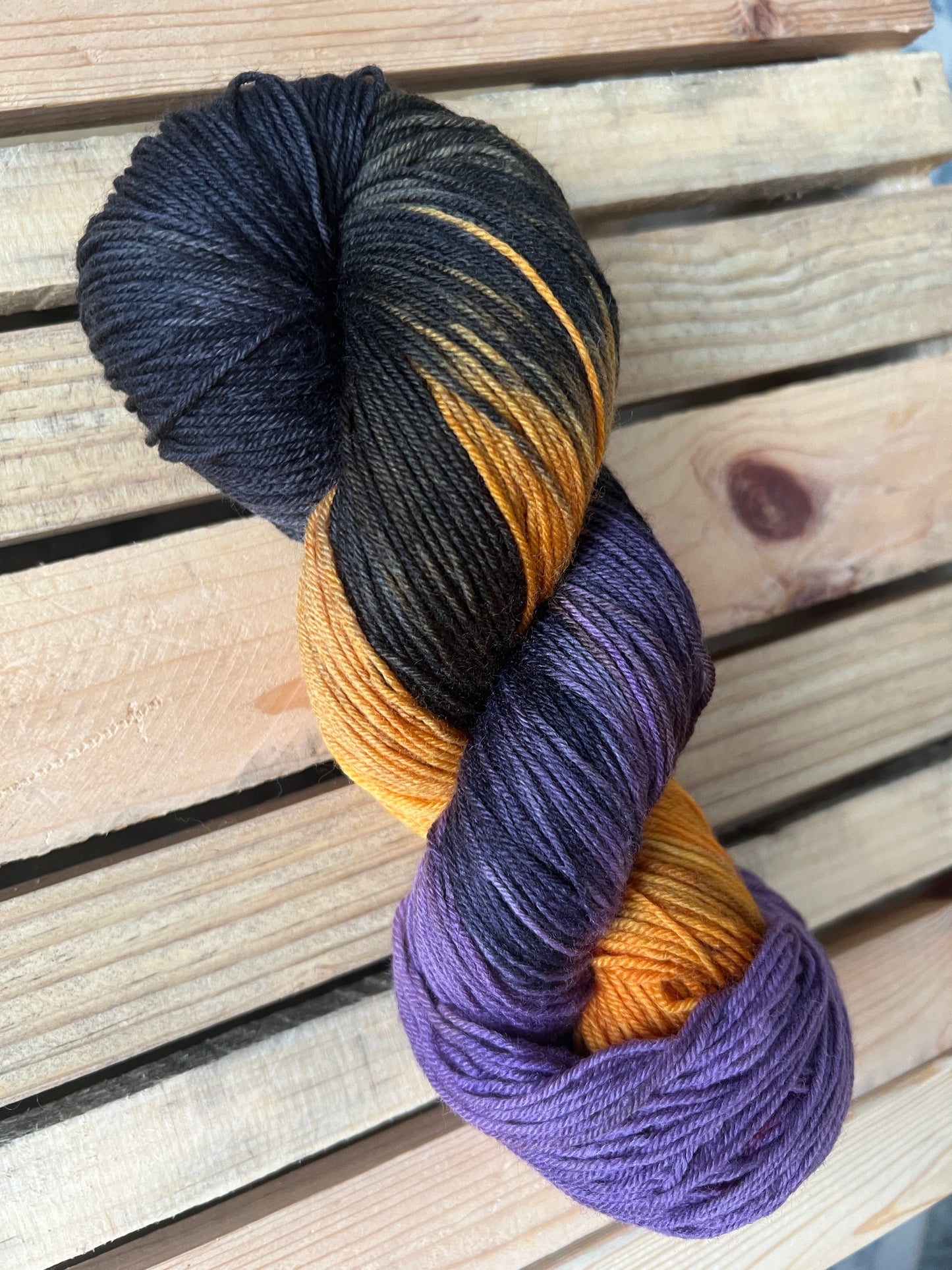 Hocus Pocus Hand Dyed Yarn