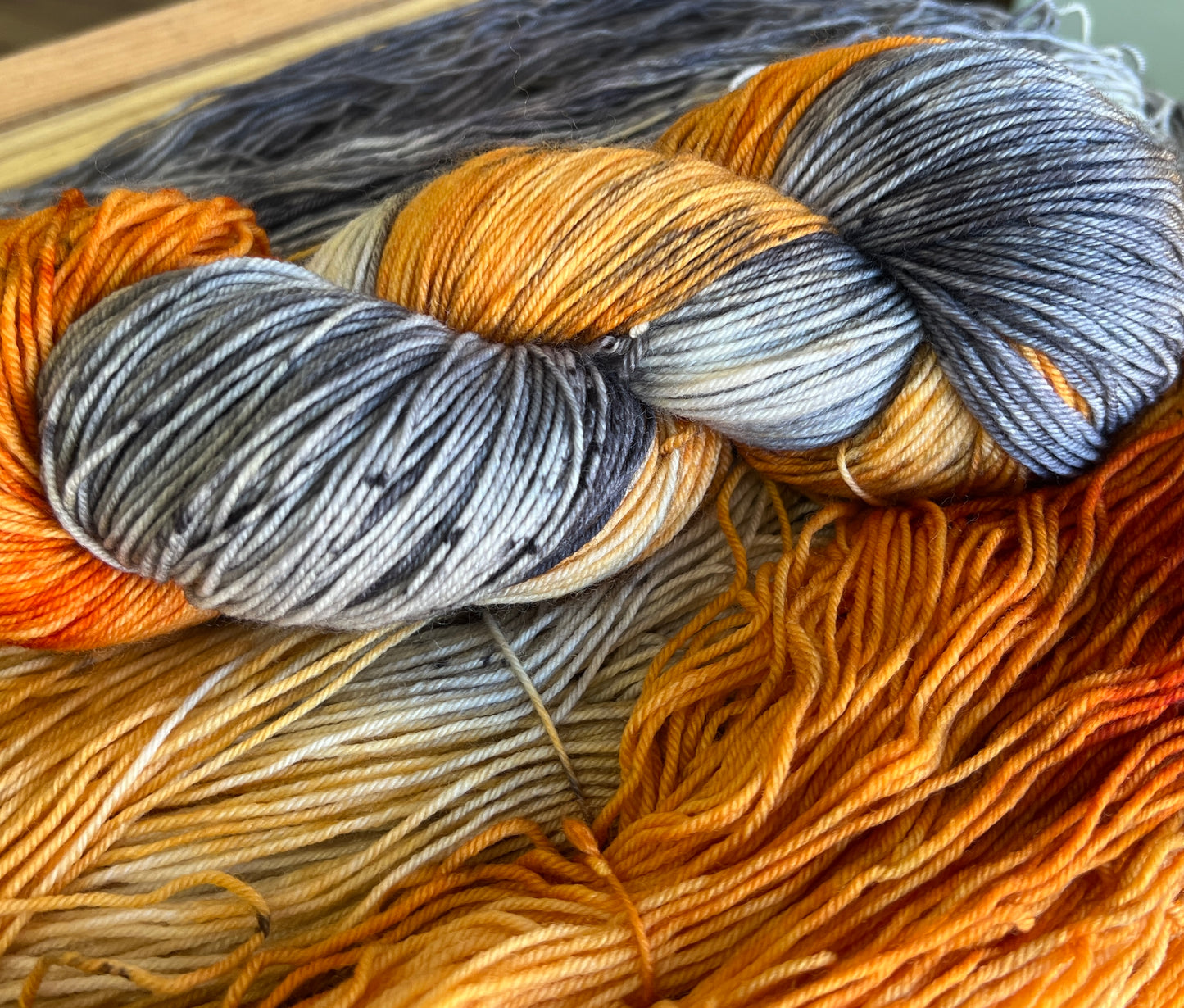 Trick-or-Treat Hand Dyed Yarn