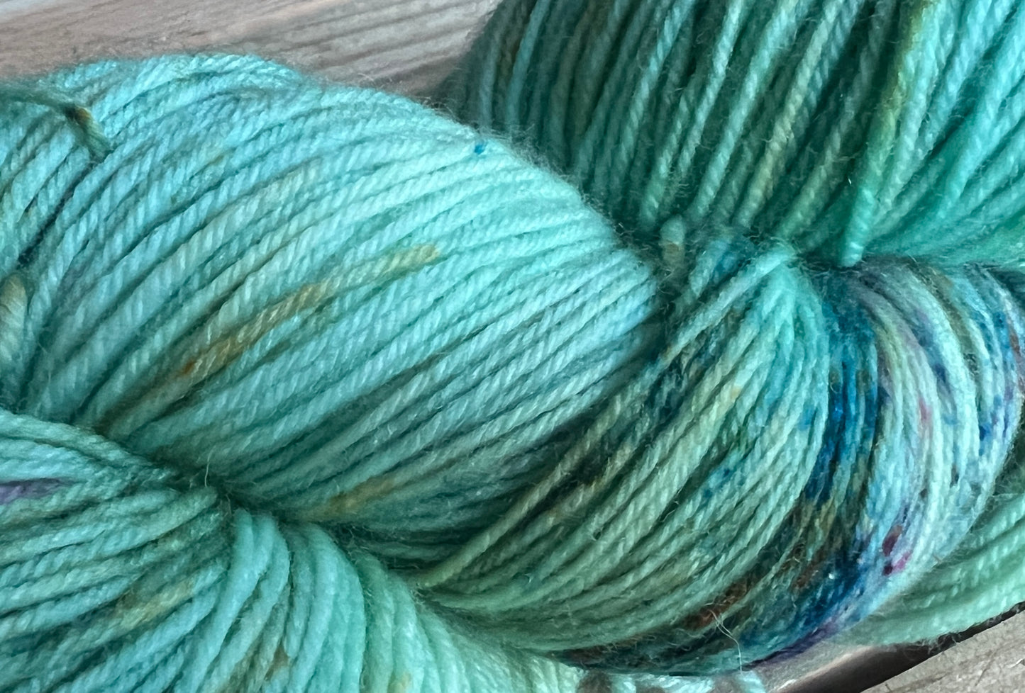 Ocean Waves Hand Dyed Yarn