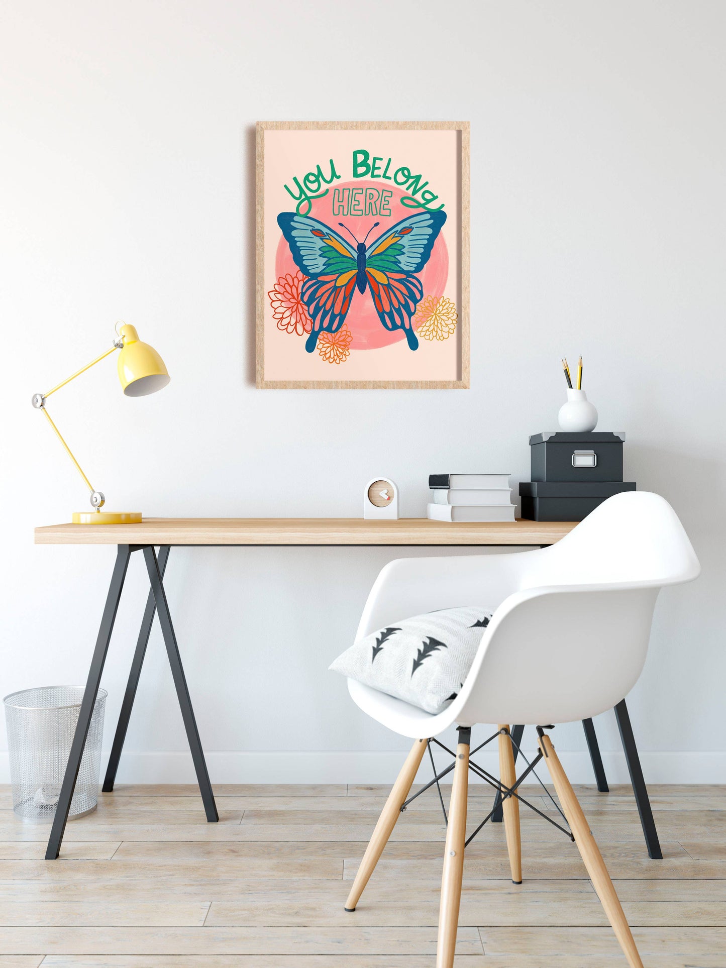 You Belong Here Art Print - Inclusive/Encouraging/Positivity
