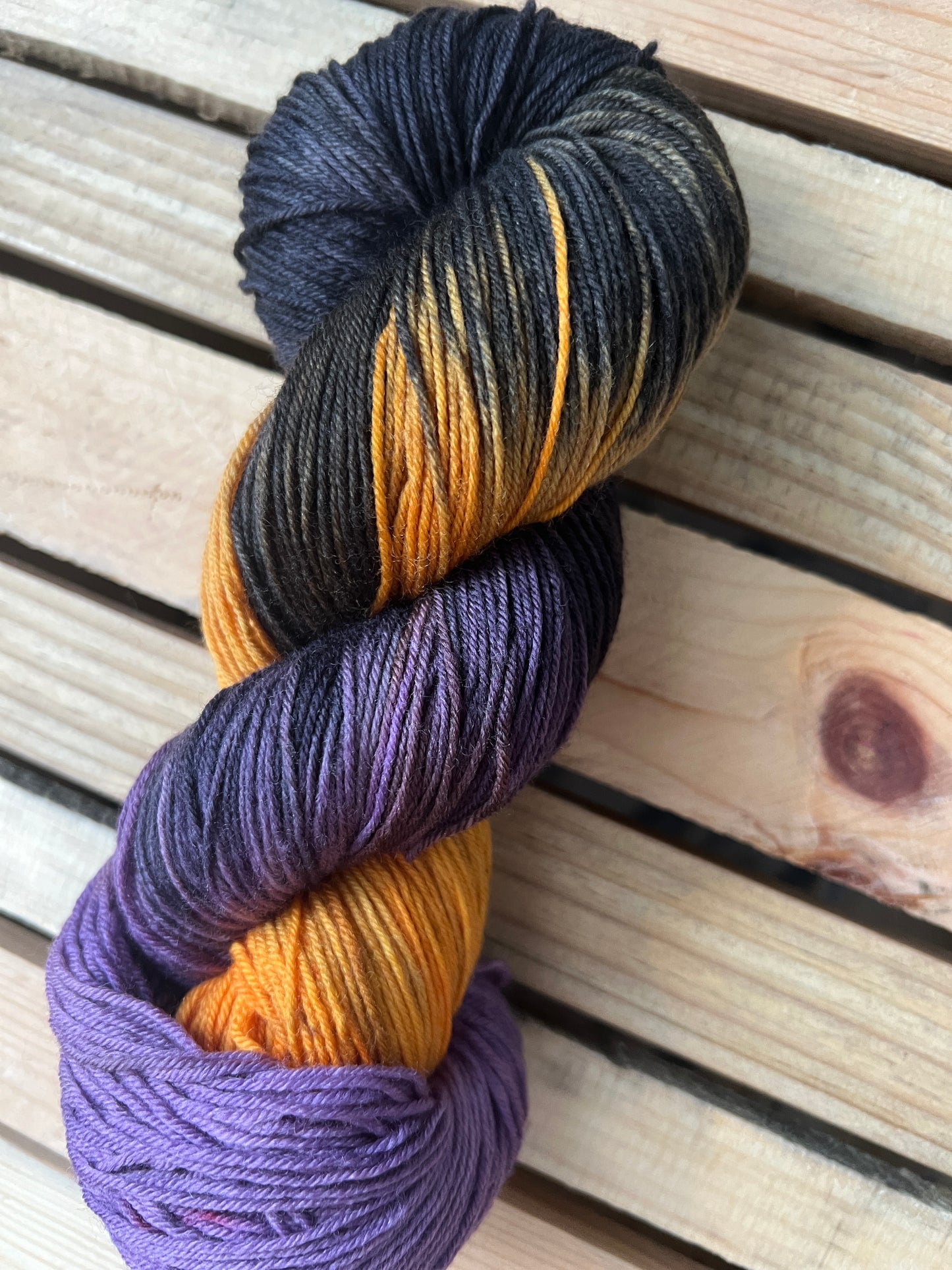 Hocus Pocus Hand Dyed Yarn