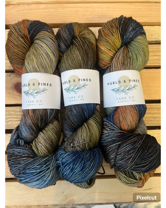 Voyageurs National Park Hand Dyed Yarn *Updated Colors*