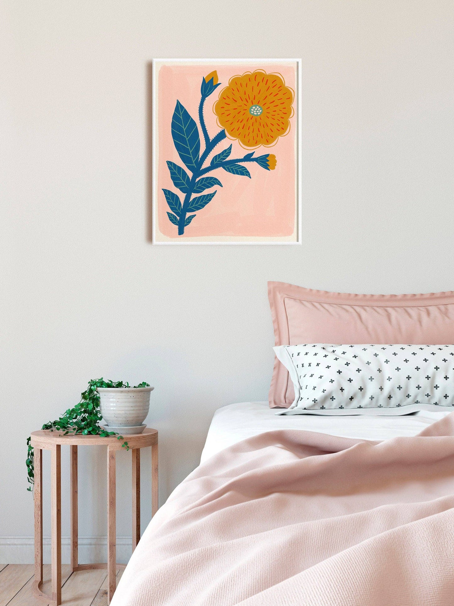 Yellow Flower - Art Print
