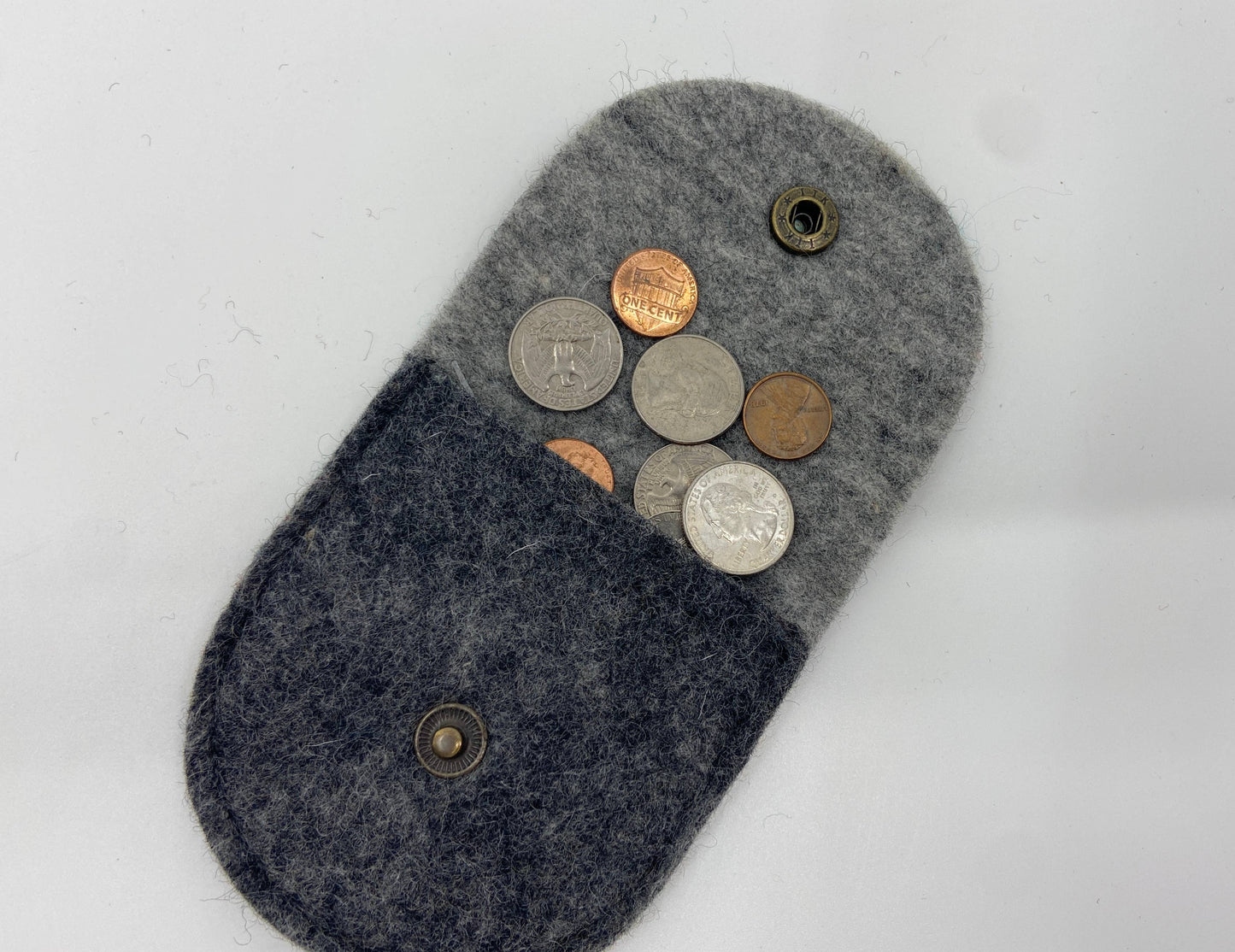 The Curve-Mini Organizer Pouch | Felt Pouch | Cord Pouch