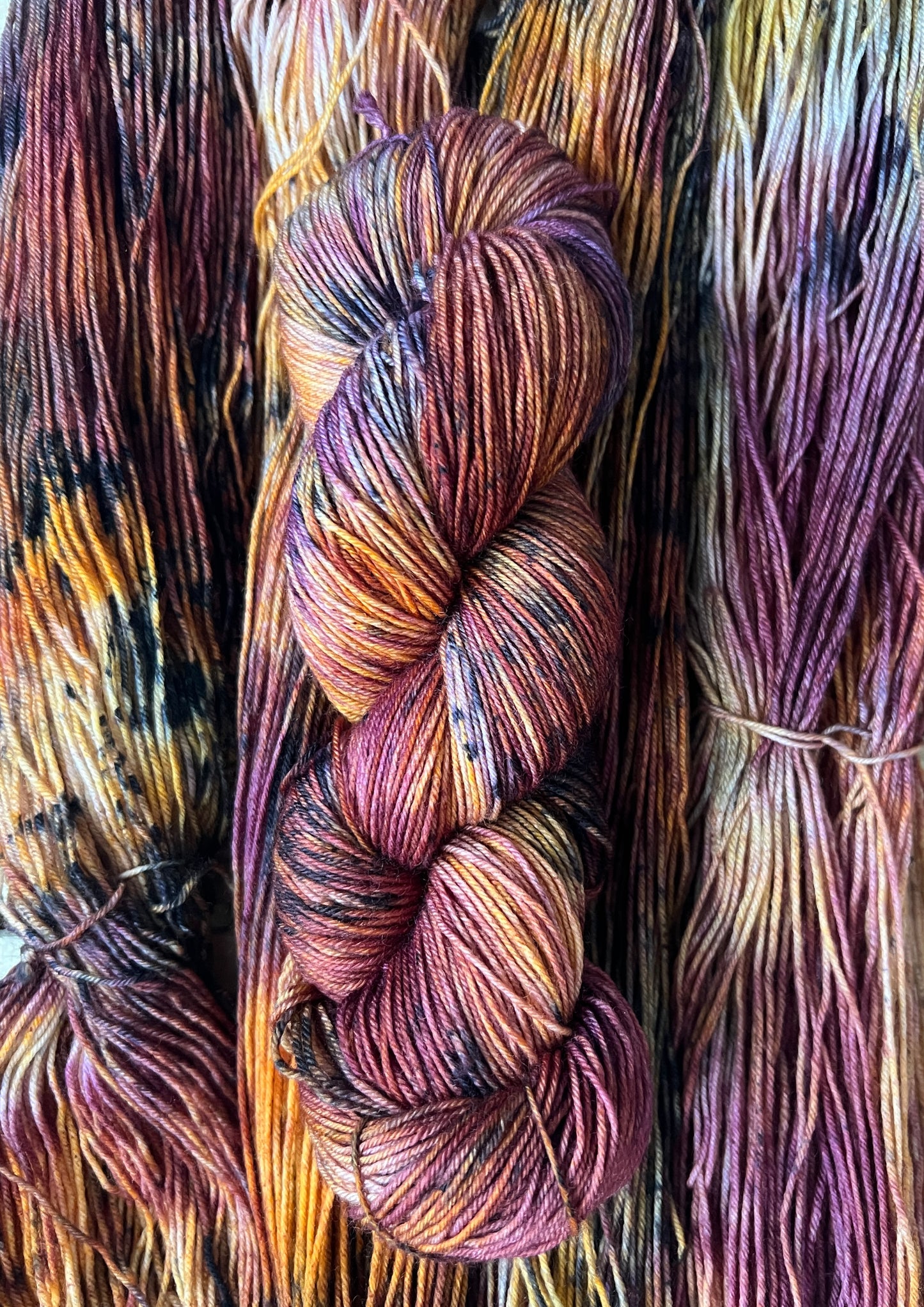 Minnesota Sunrise Hand Dyed Yarn