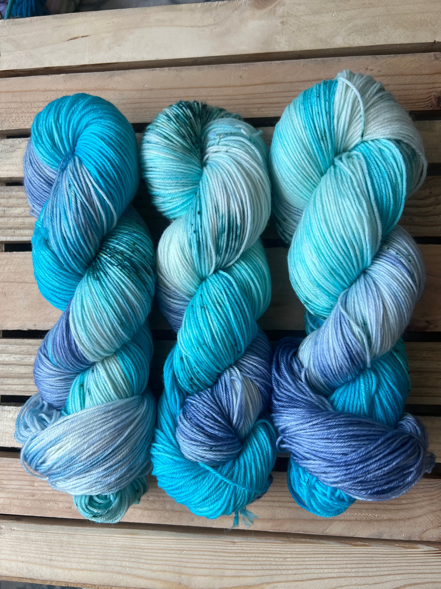 Arctic Ocean Hand Dyed Yarn