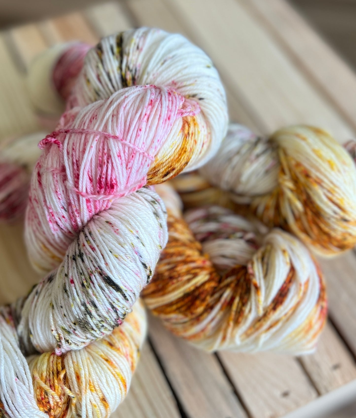 Fruit Loop Hand Dyed Yarn