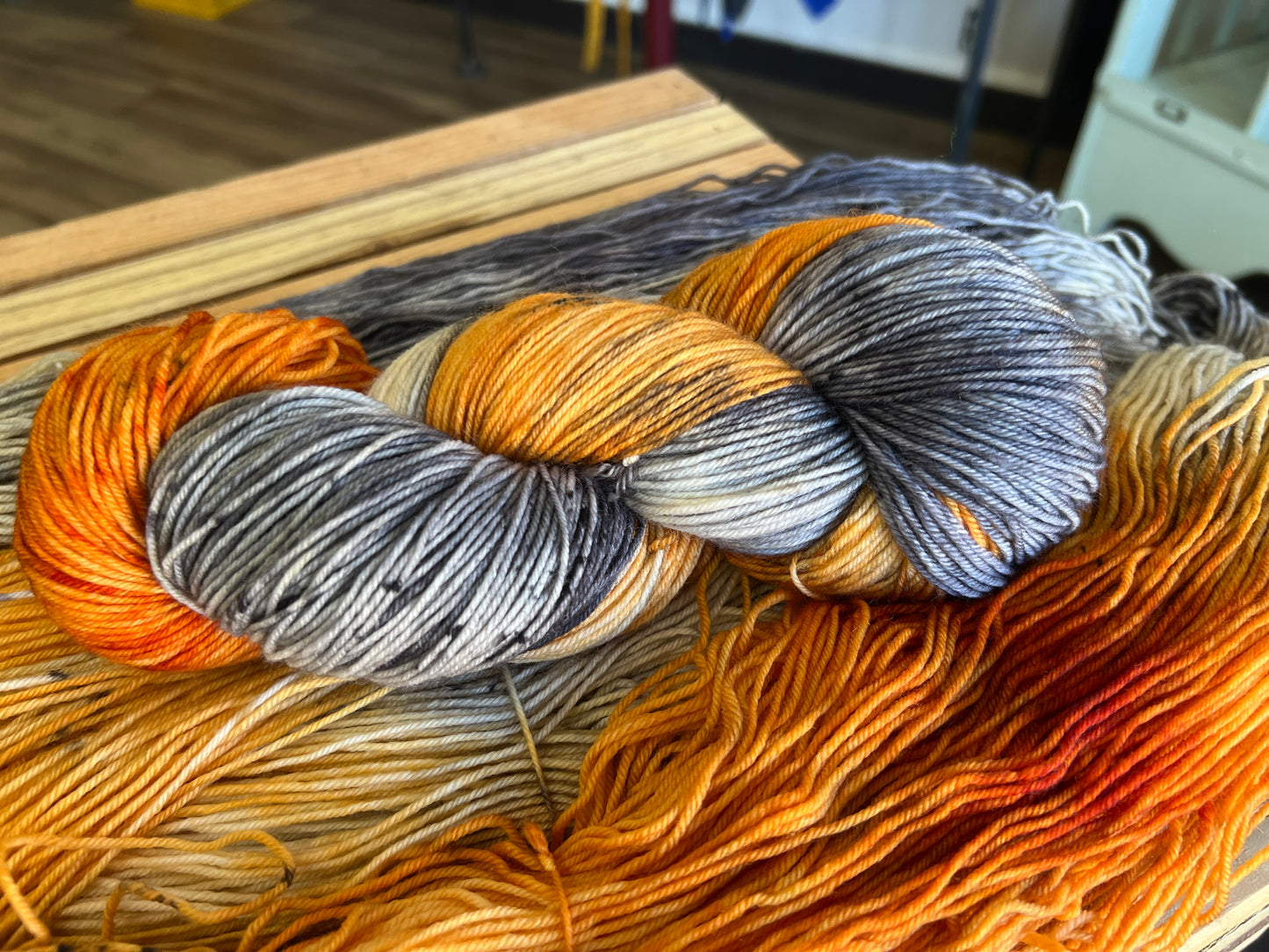 Trick-or-Treat Hand Dyed Yarn