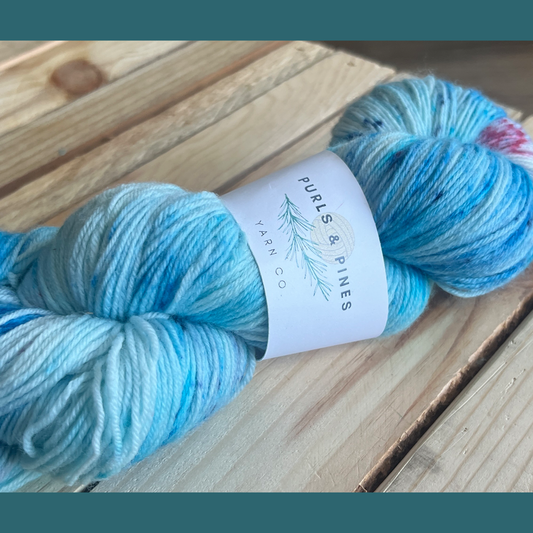 Jack Frost Nippin' Hand Dyed Yarn