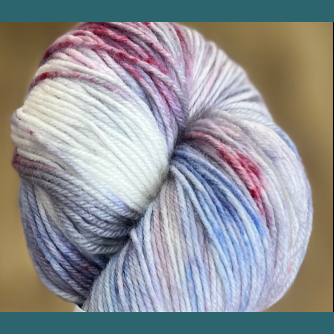 Sugar Plum Fairy Hand Dyed Yarn