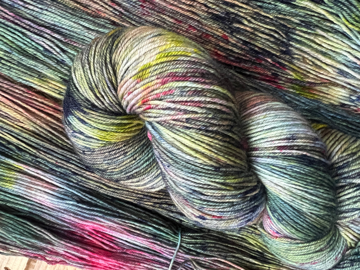 Juniper Berry Hand Dyed Yarn