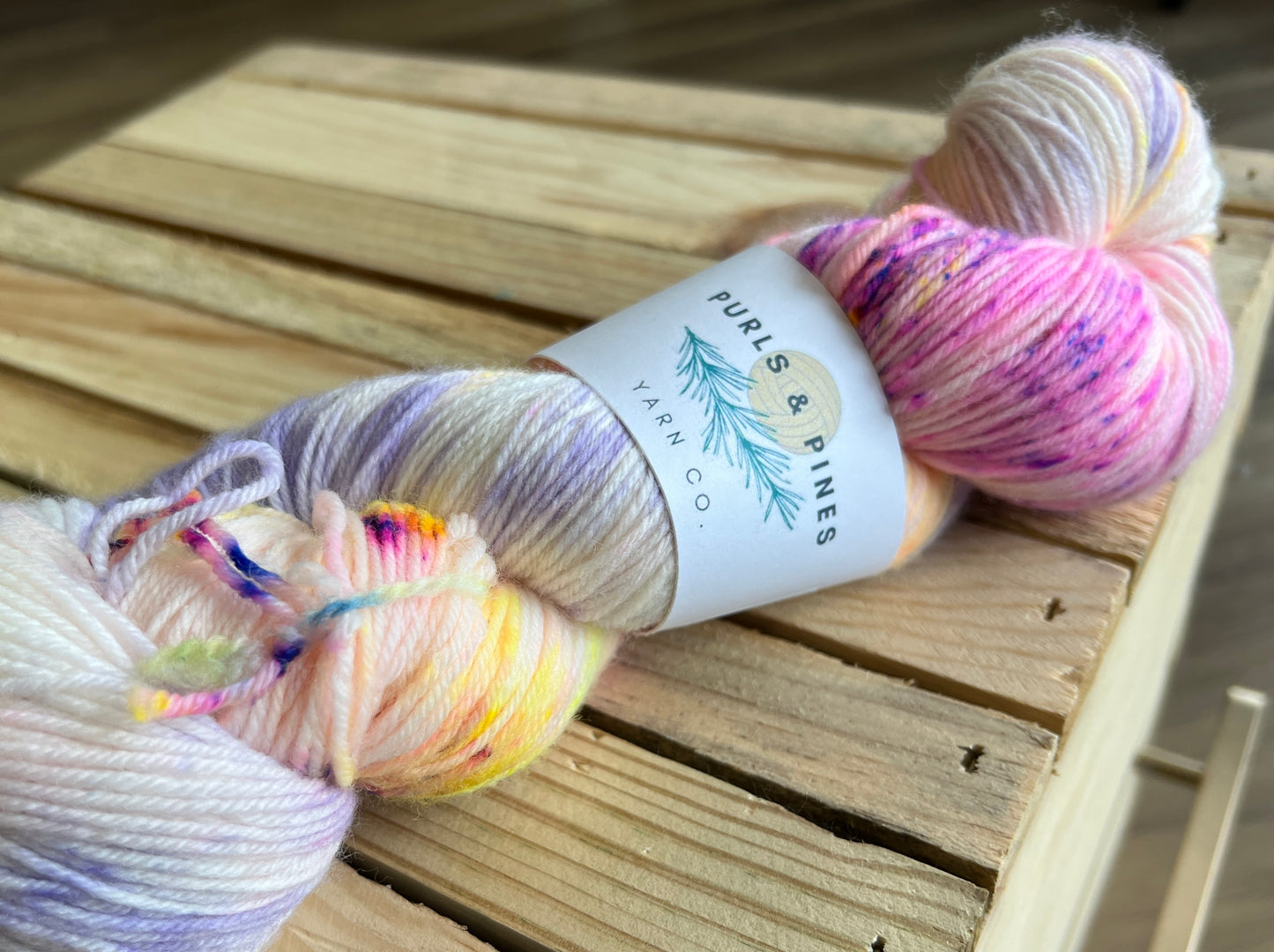 Pixie Dust Hand Dyed Yarn