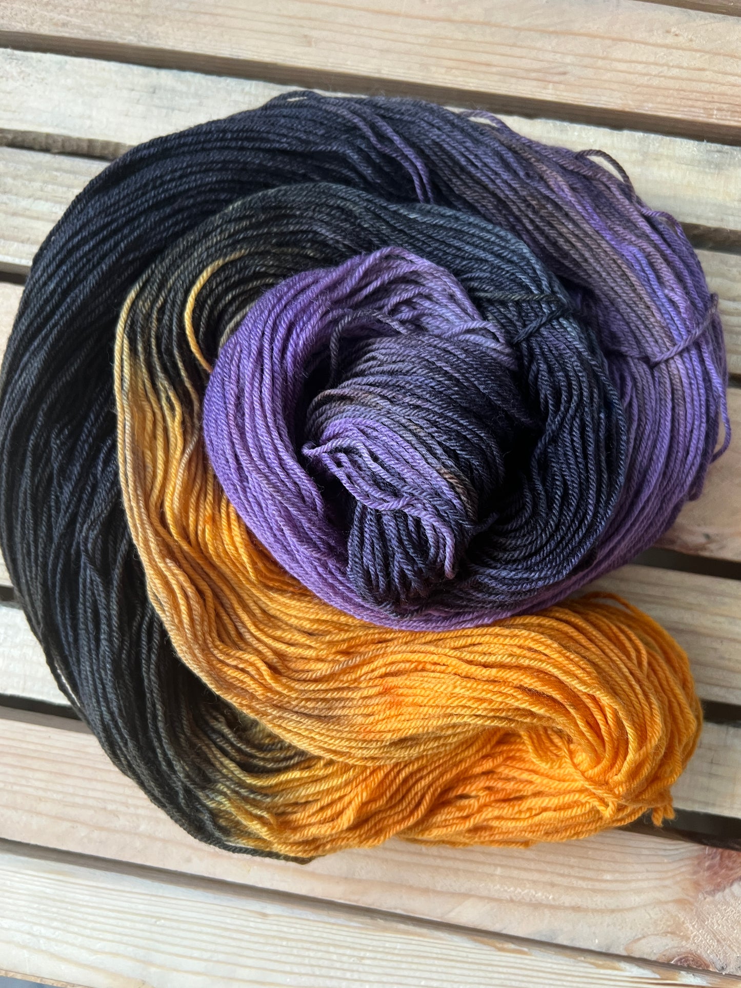 Hocus Pocus Hand Dyed Yarn