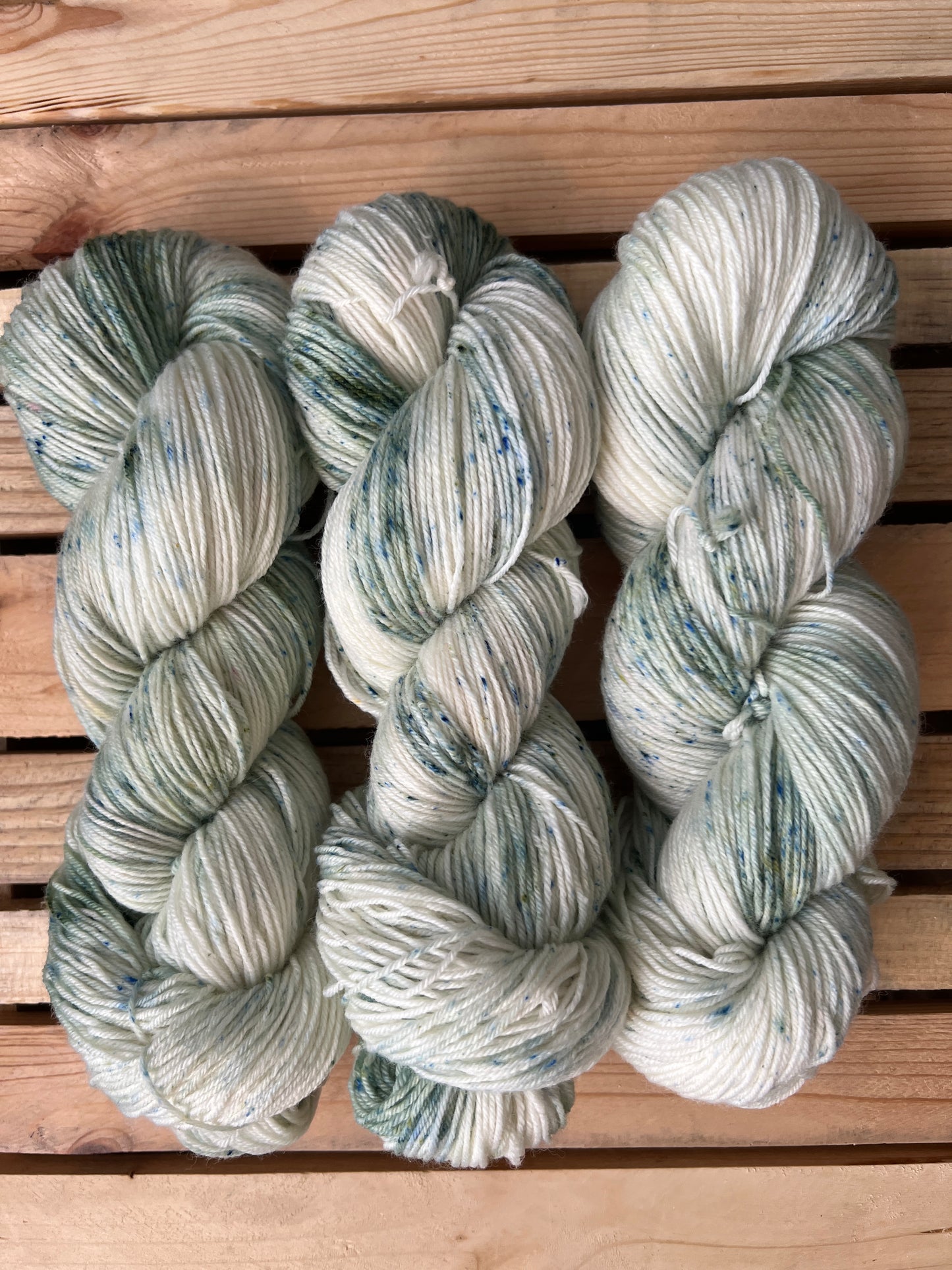 Sea Glass Hand Dyed Yarn