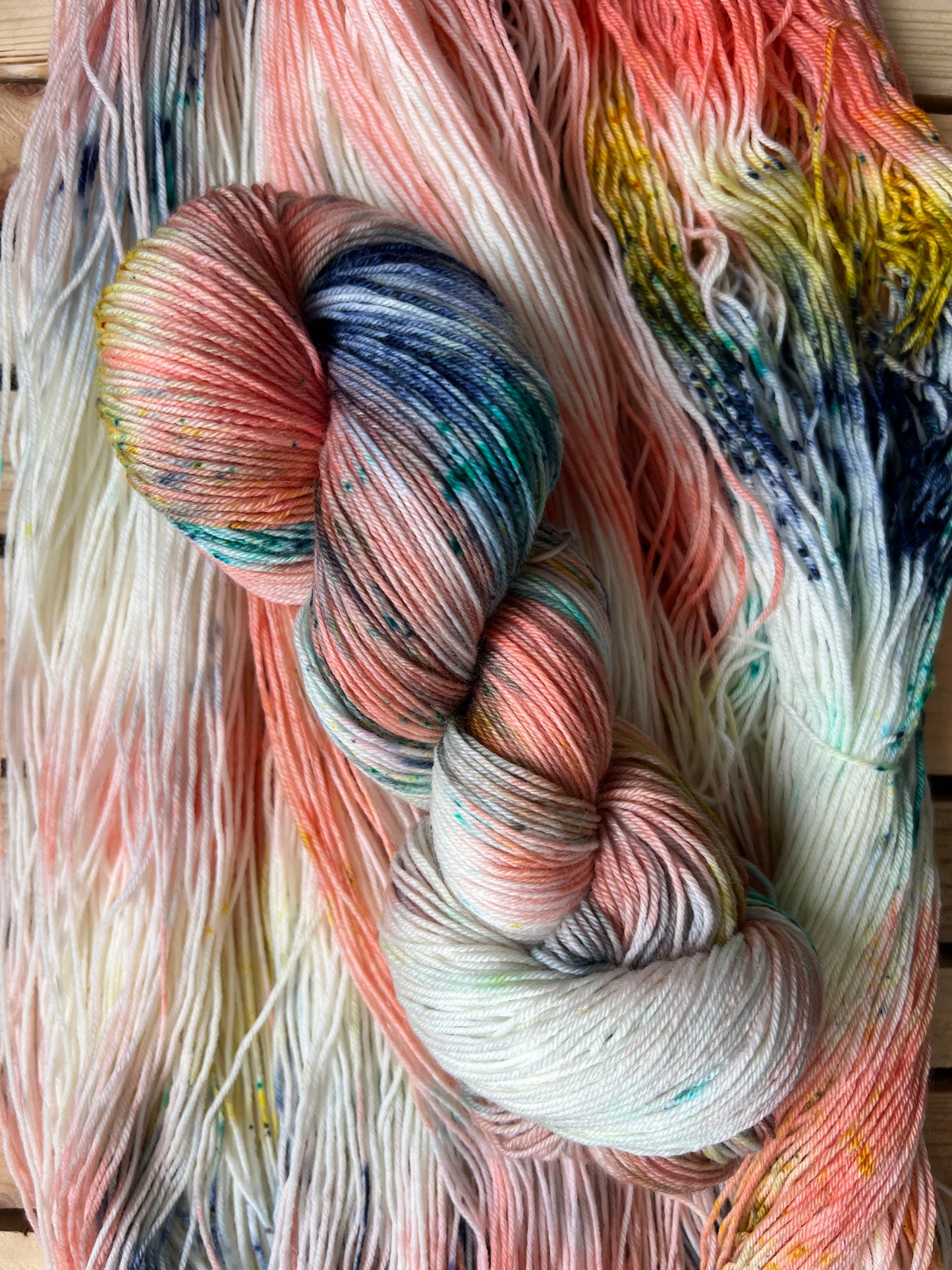 Bird of Paradise Hand Dyed Yarn