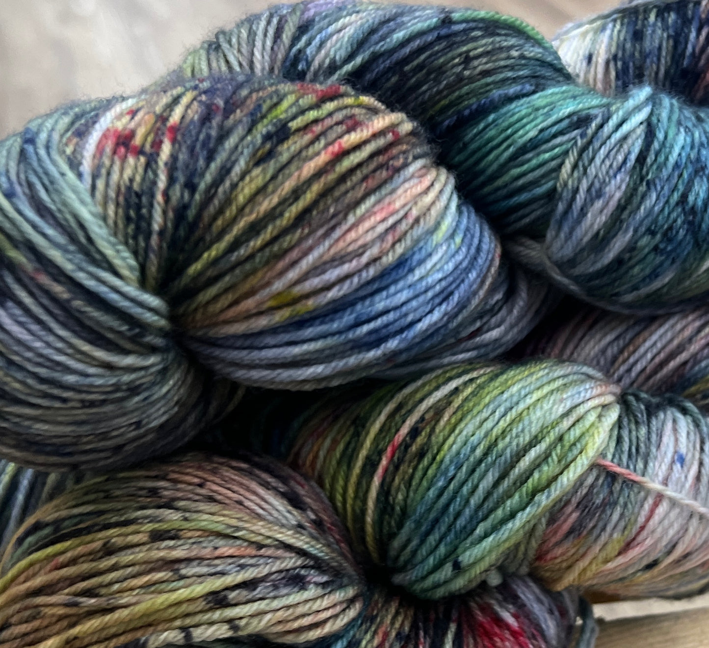 Juniper Berry Hand Dyed Yarn