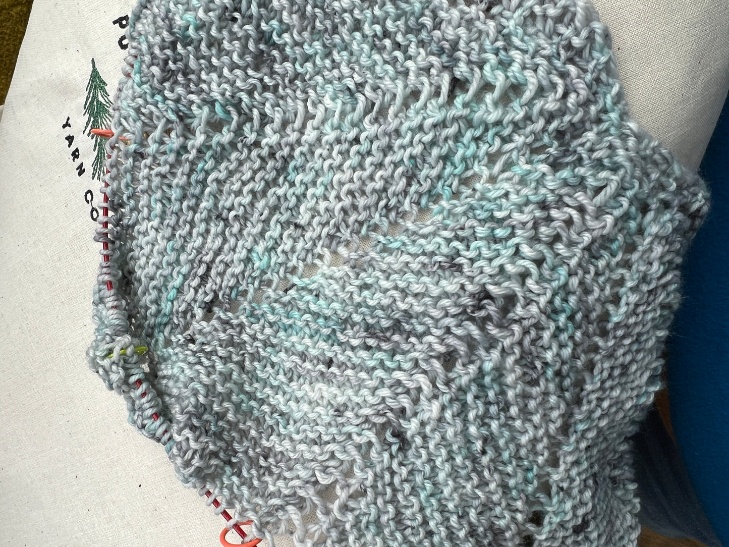 Sea Mist Hand Dyed Yarn