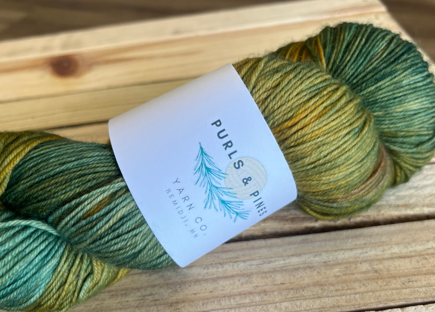 Forest Run Hand Dyed Yarn