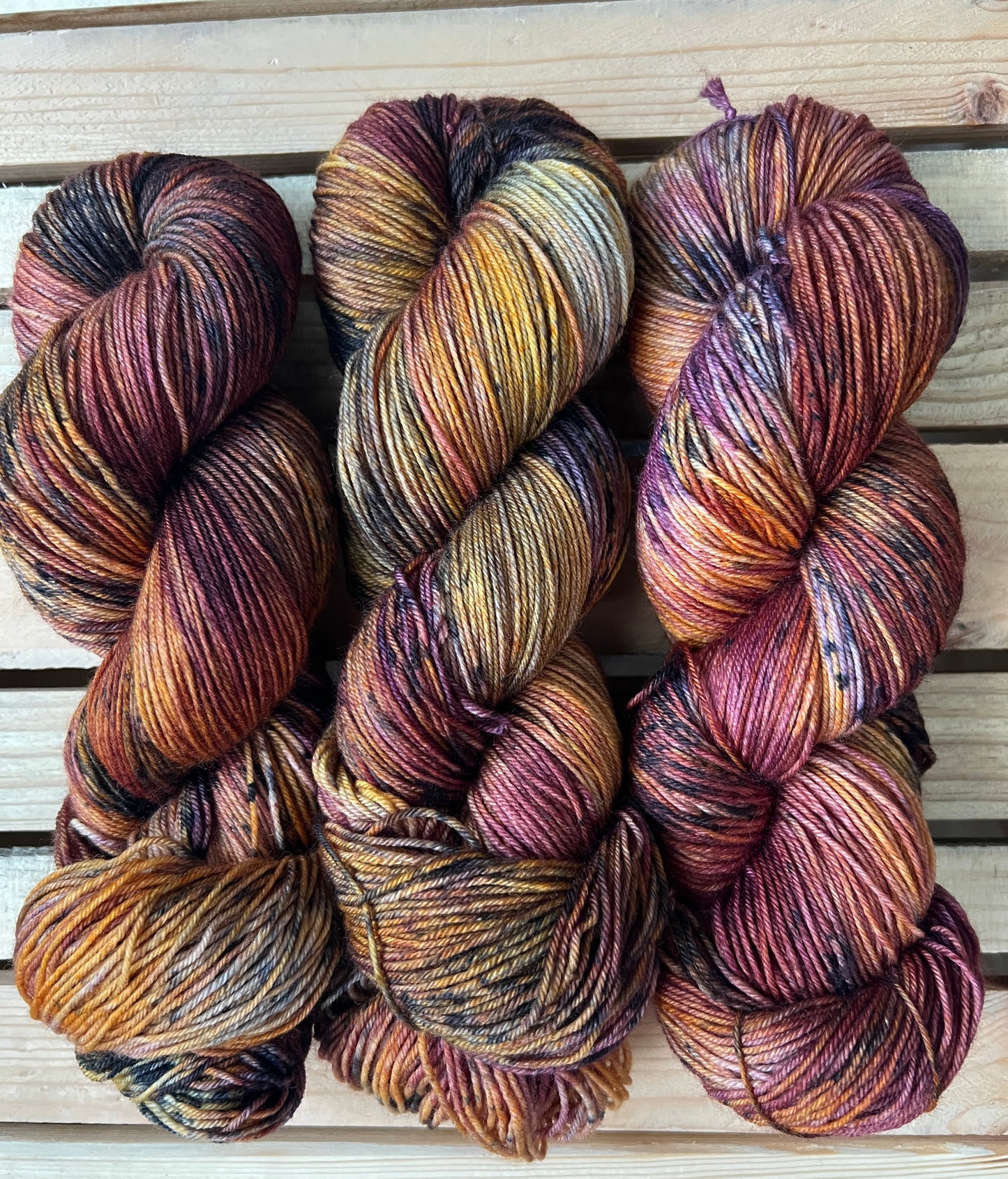 Minnesota Sunrise Hand Dyed Yarn