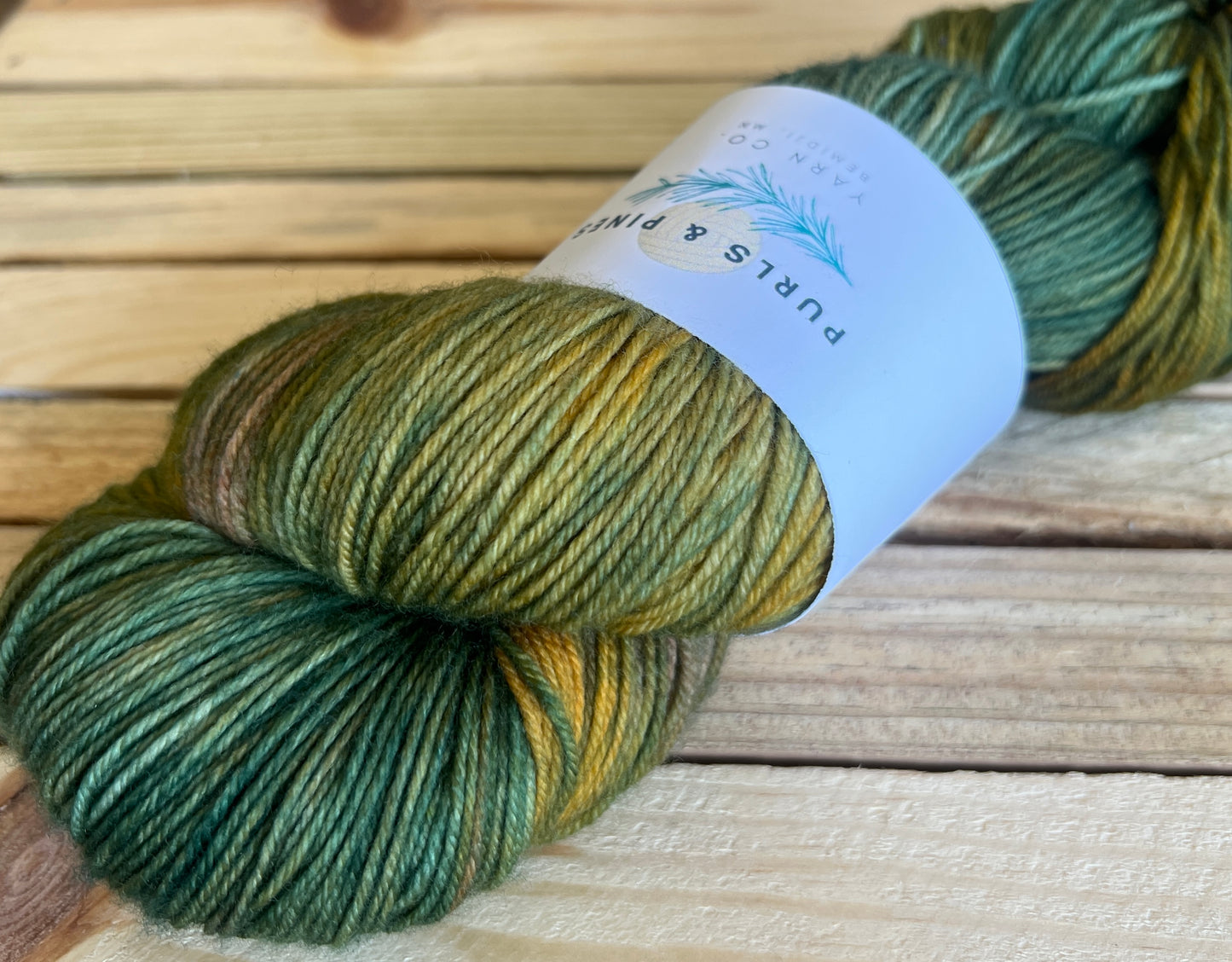 Forest Run Hand Dyed Yarn