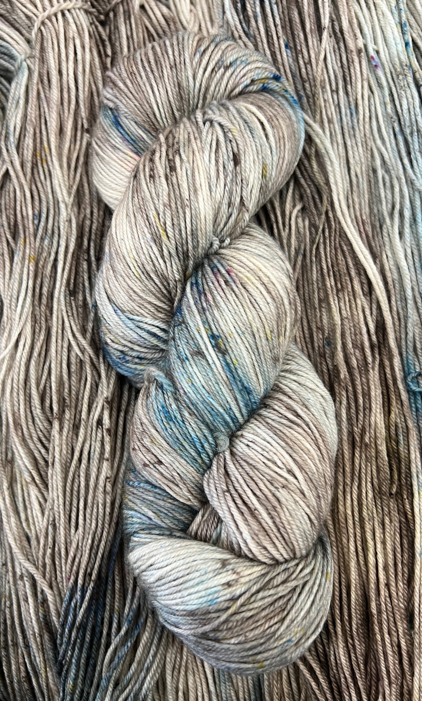 Shadows On the Lake Hand Dyed Yarn