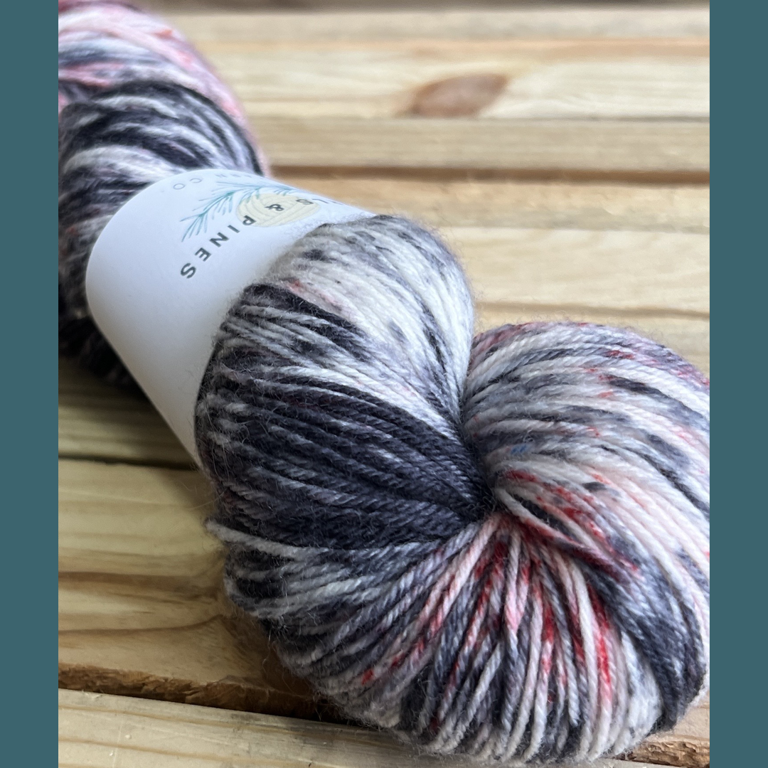 MN Common Loon Hand Dyed Yarn