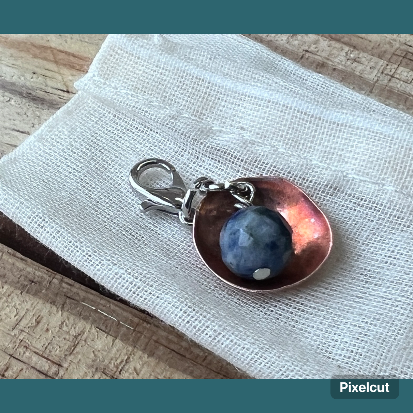 Copper Bowl and Sodalite Progress Keeper