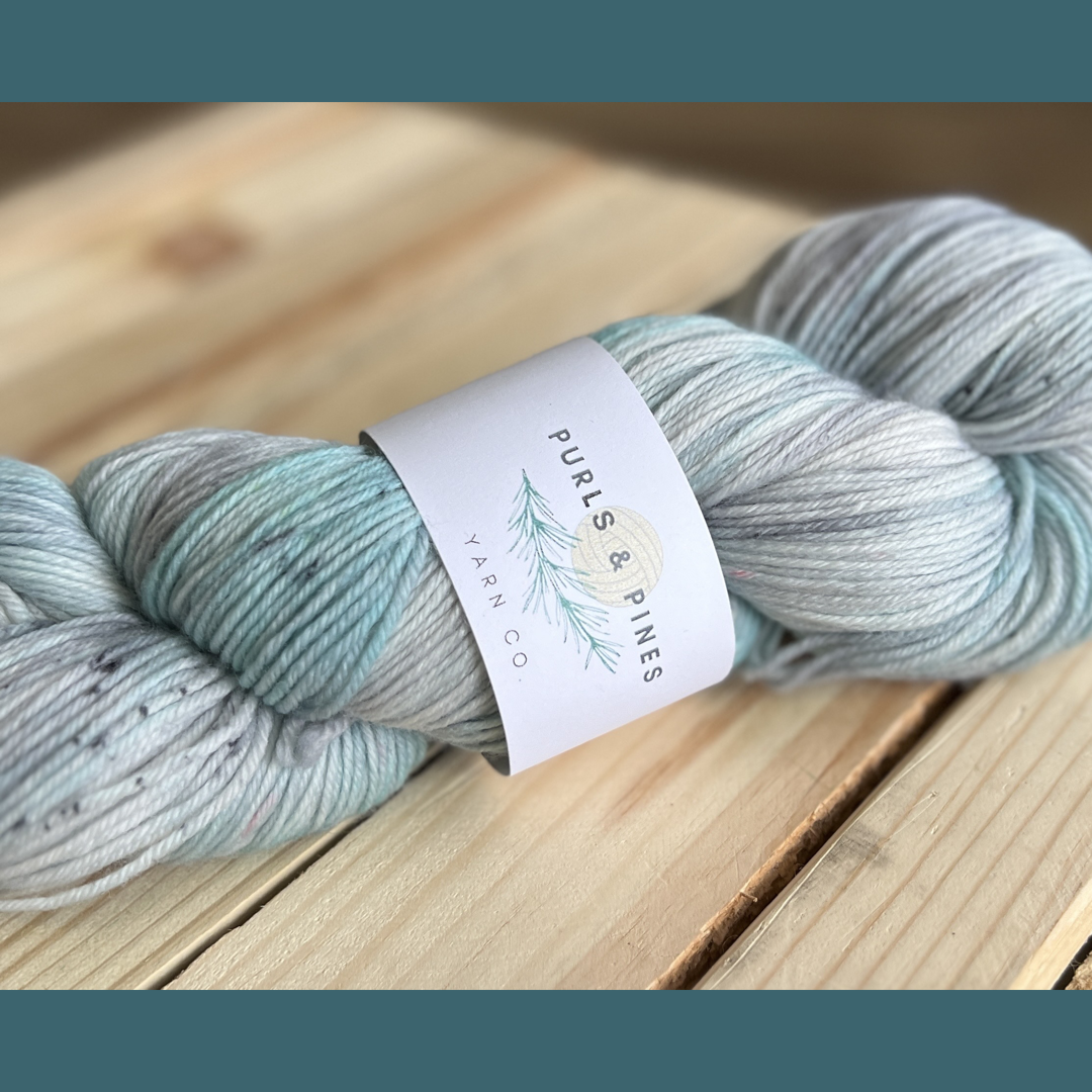 Sea Mist Hand Dyed Yarn