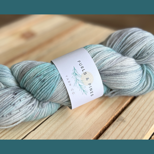 Sea Mist Hand Dyed Yarn