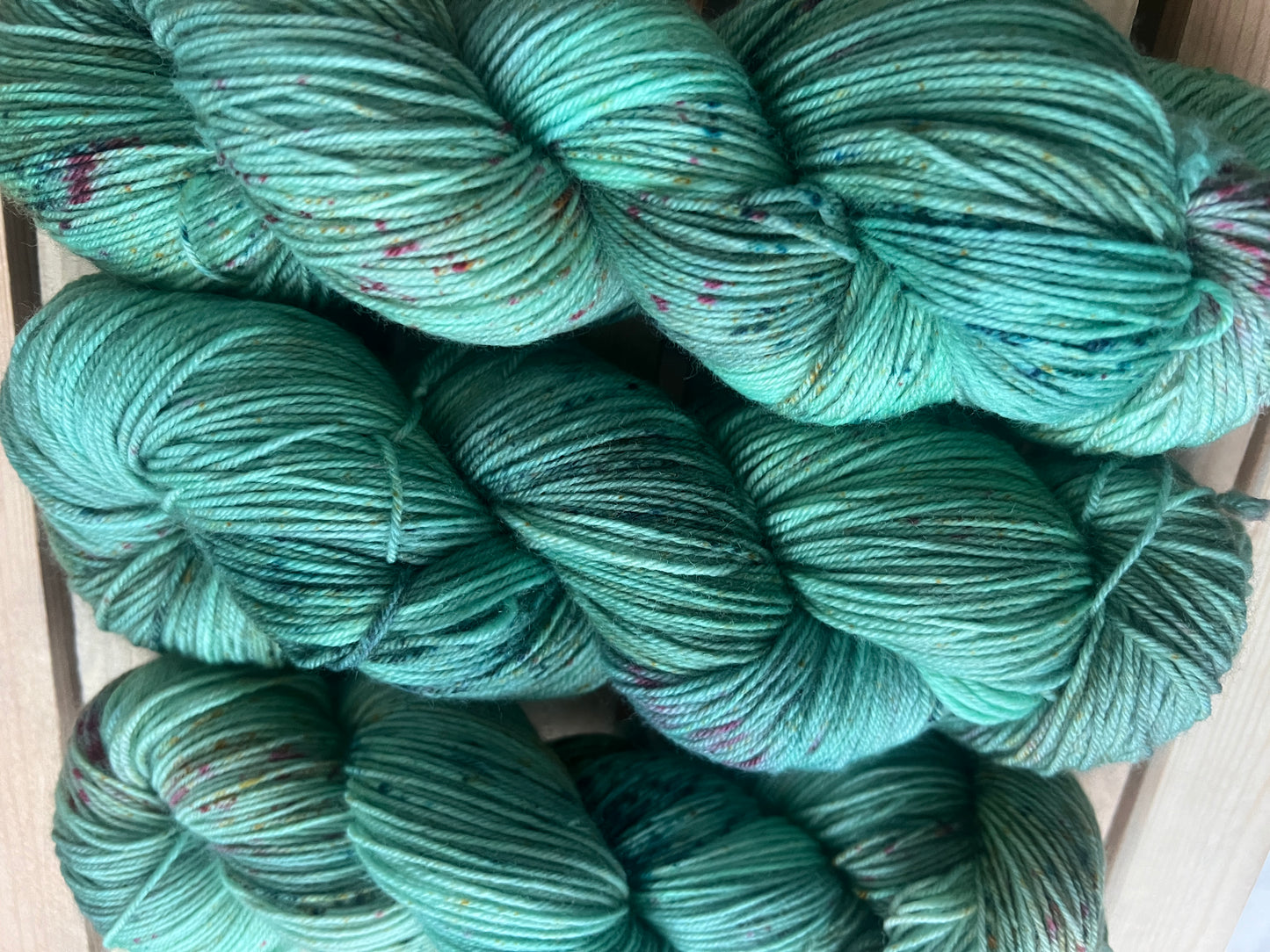 Ocean Waves Hand Dyed Yarn