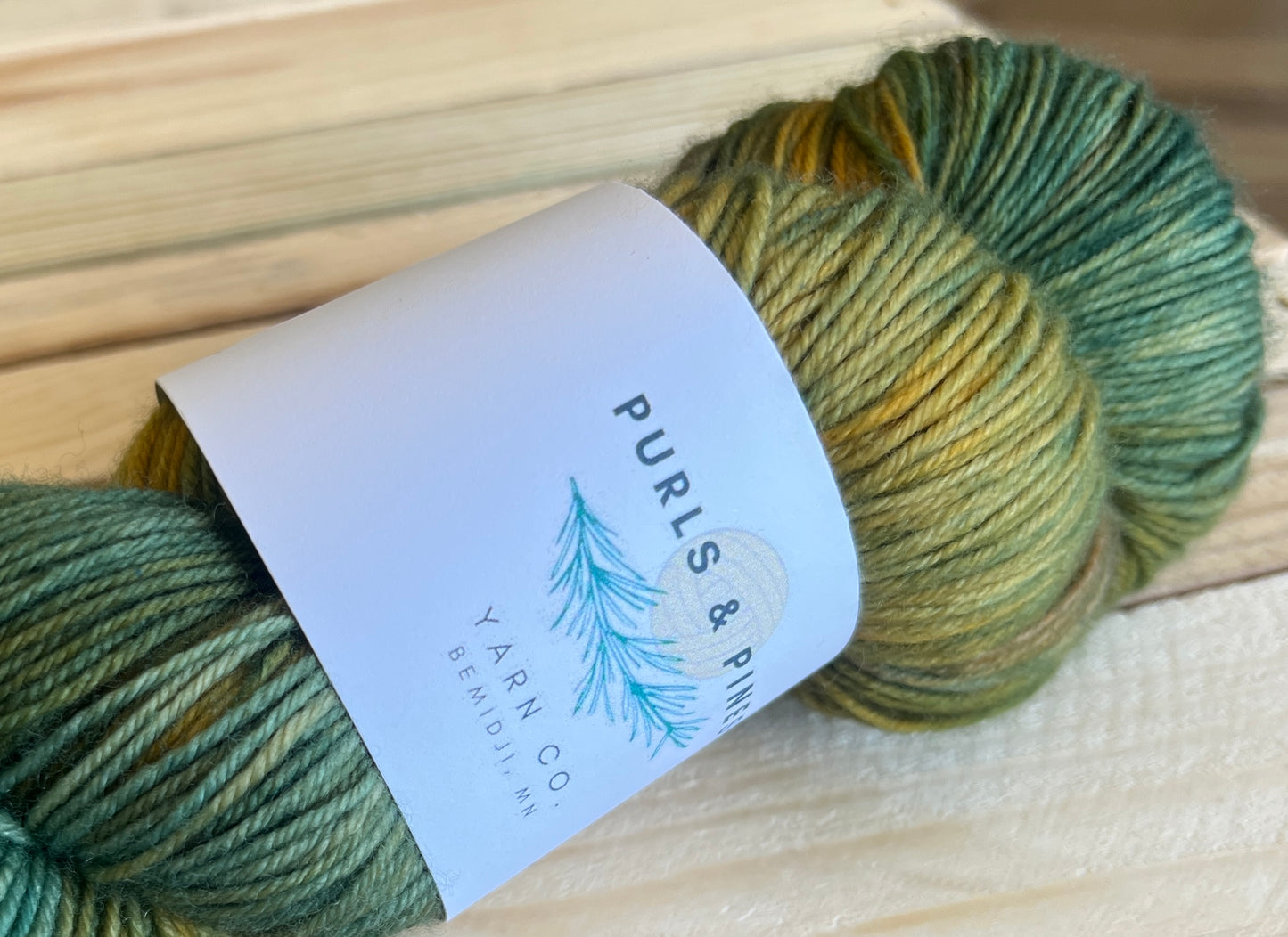 Forest Run Hand Dyed Yarn