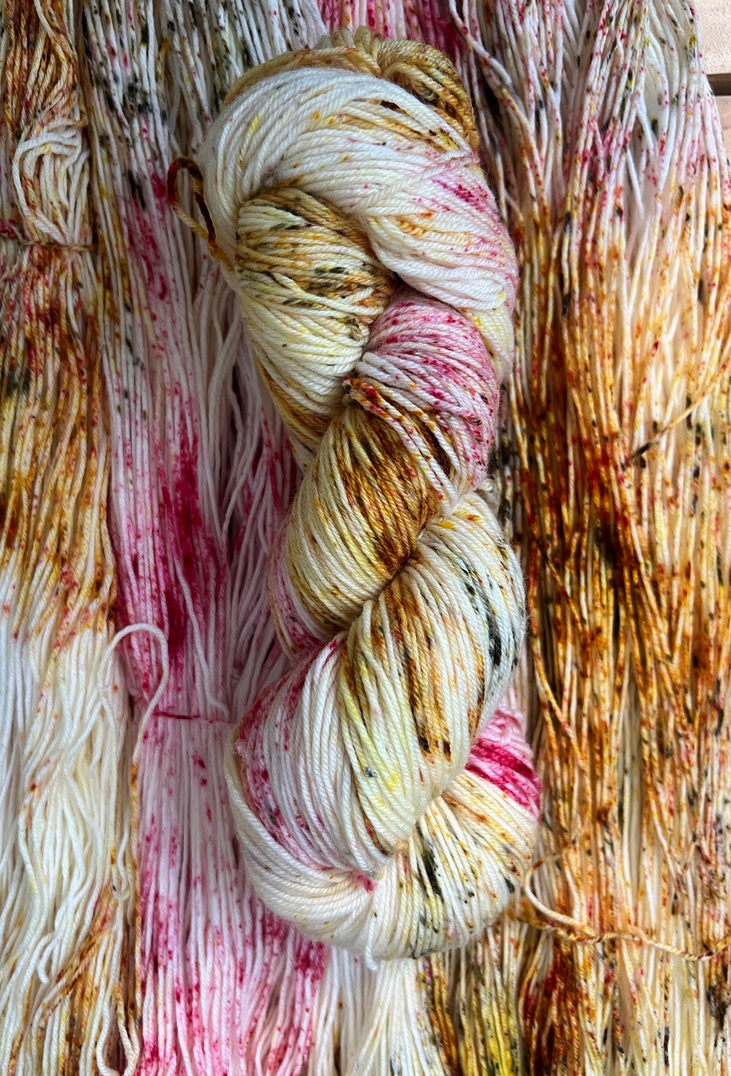 Fruit Loop Hand Dyed Yarn