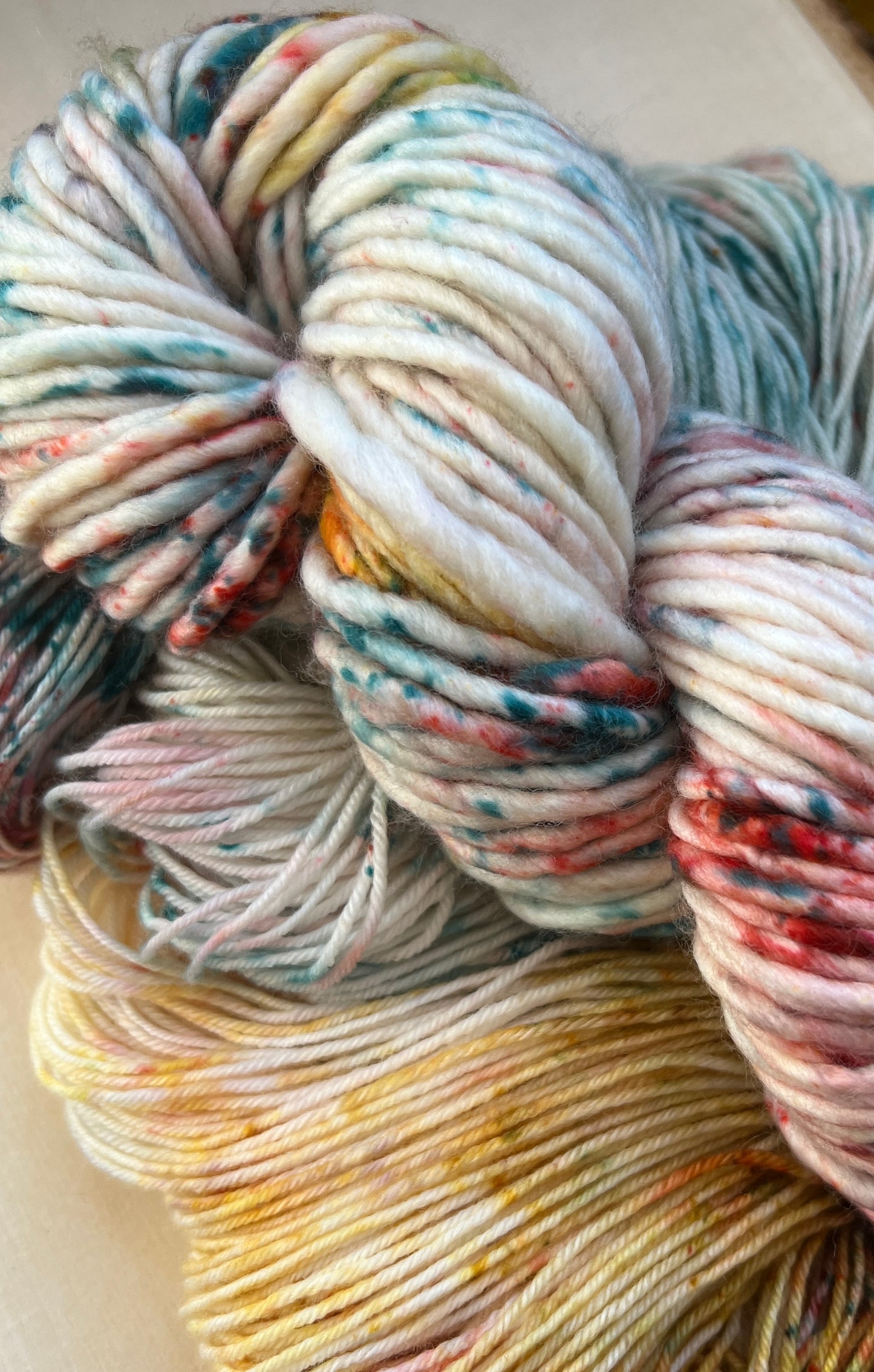 Confetti Hand Dyed Yarn