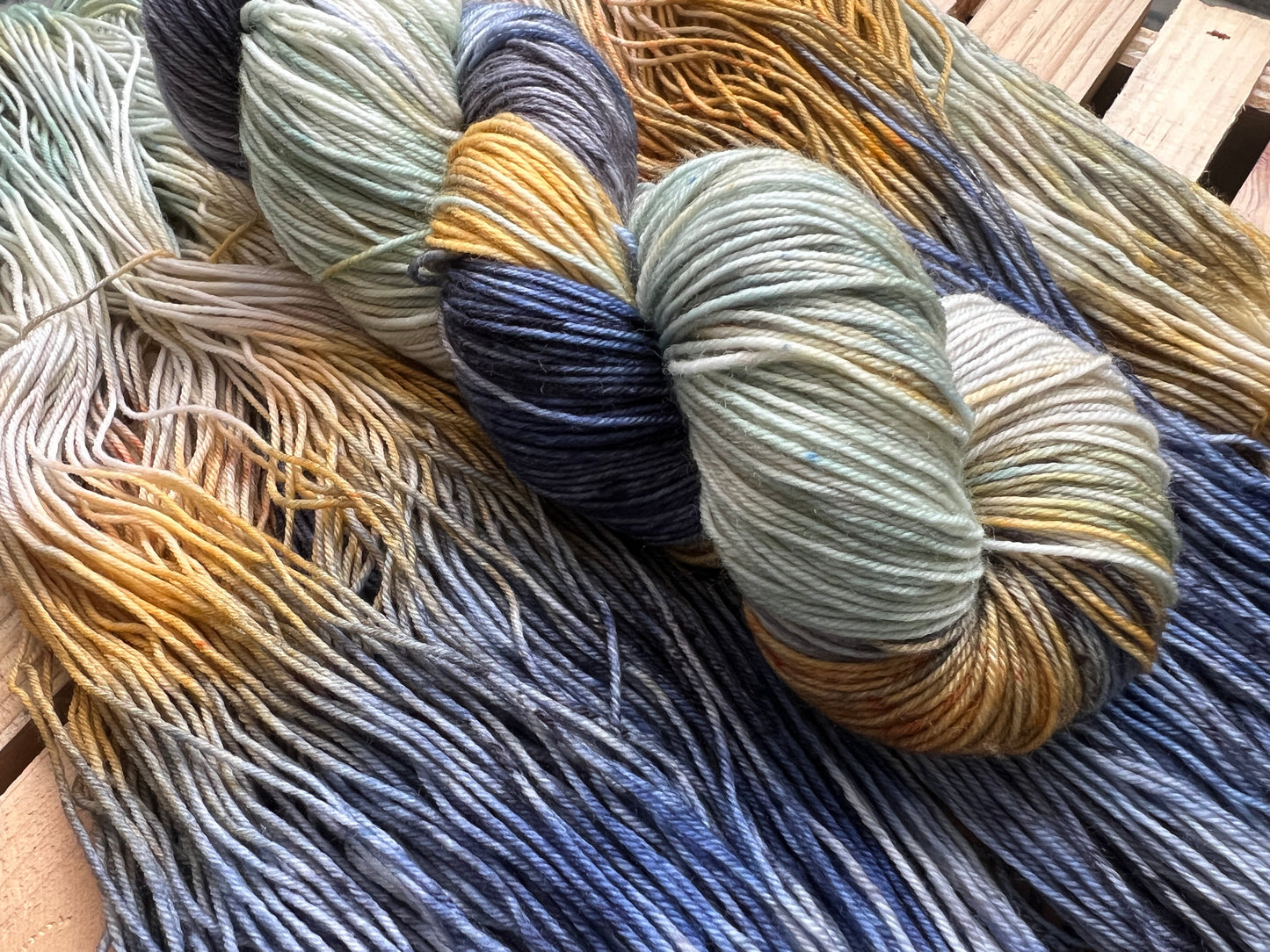 Misty Morning Hand Dyed Yarn