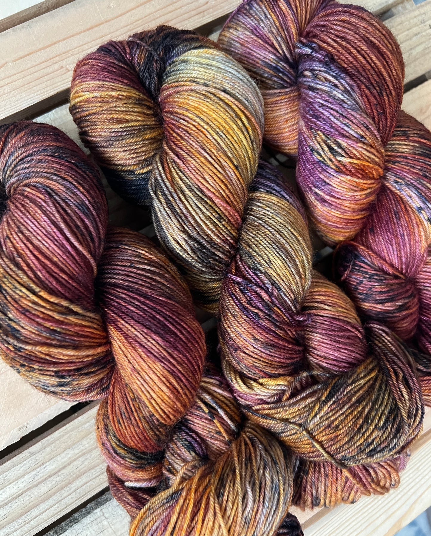 Minnesota Sunrise Hand Dyed Yarn