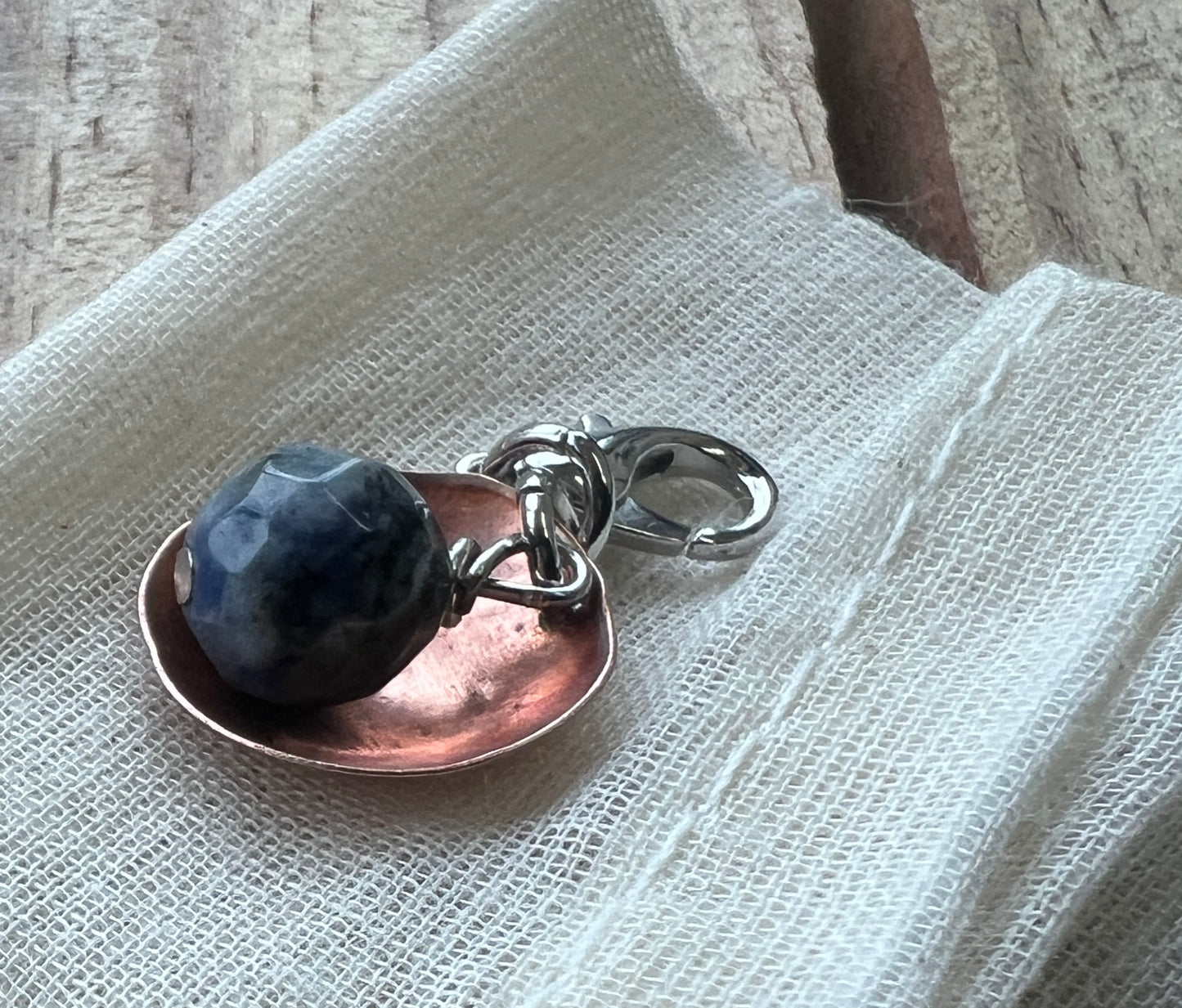 Copper Bowl and Sodalite Progress Keeper