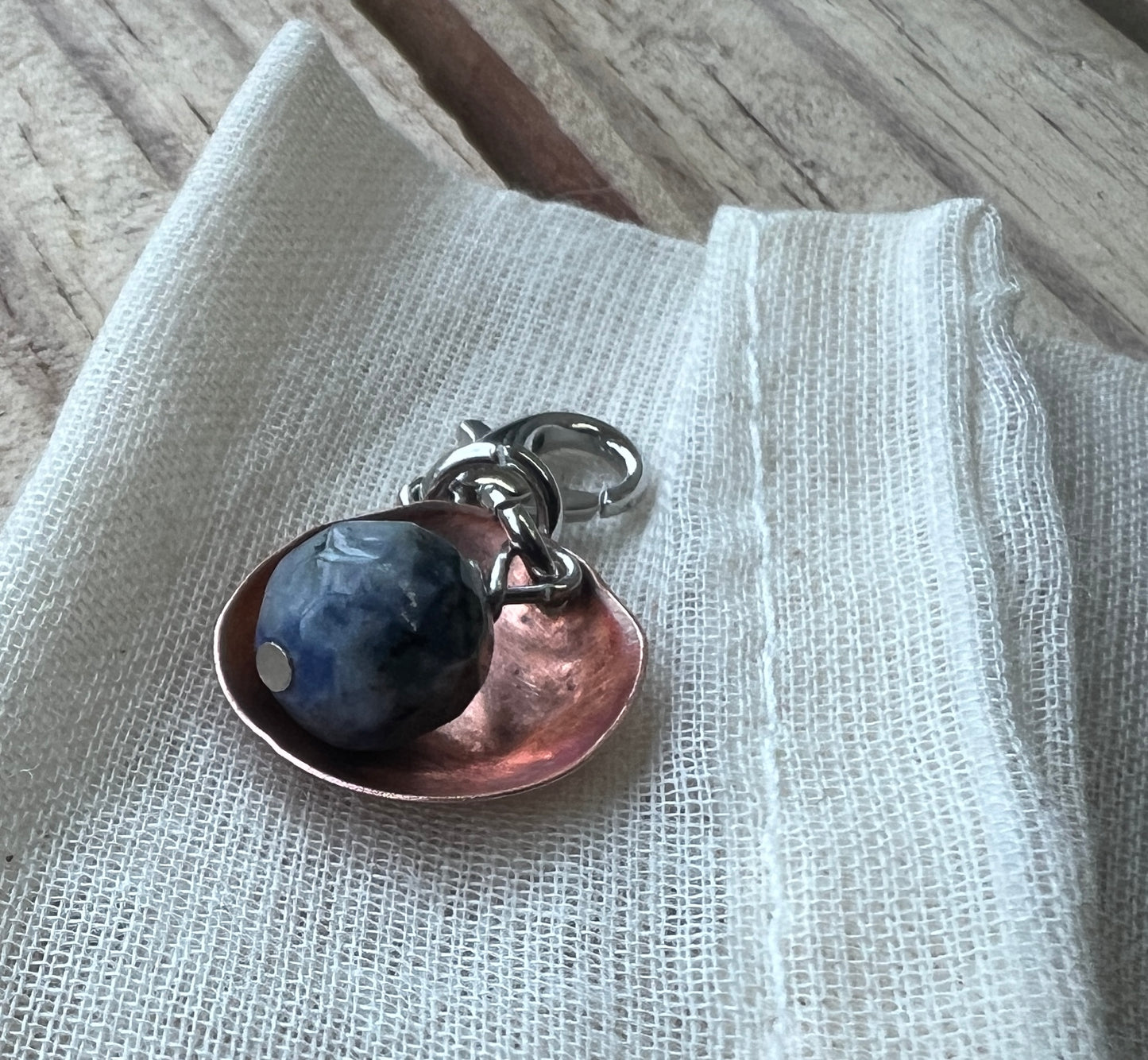 Copper Bowl and Sodalite Progress Keeper