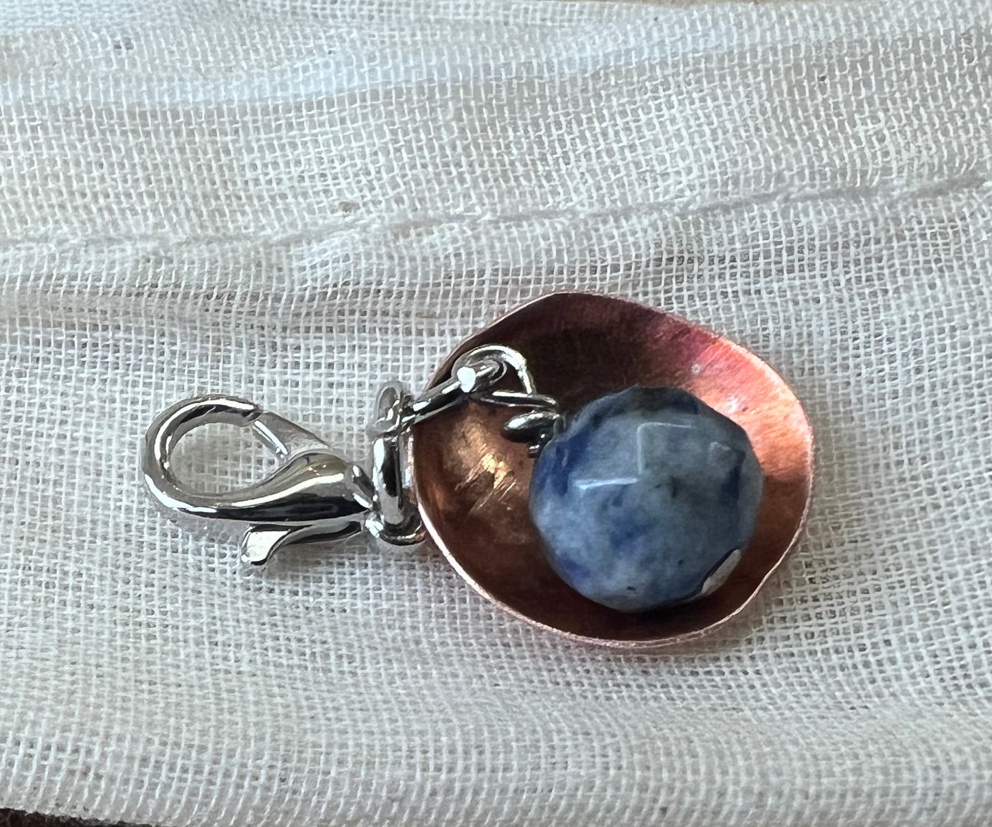 Copper Bowl and Sodalite Progress Keeper