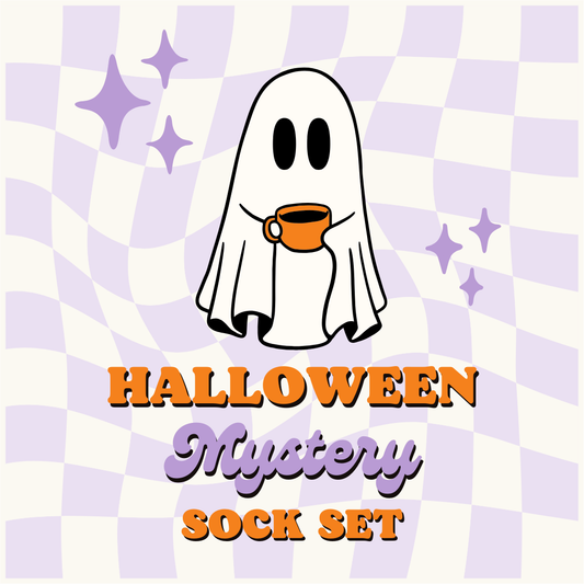 Halloween Mystery Sock Set Hand Dyed Yarn