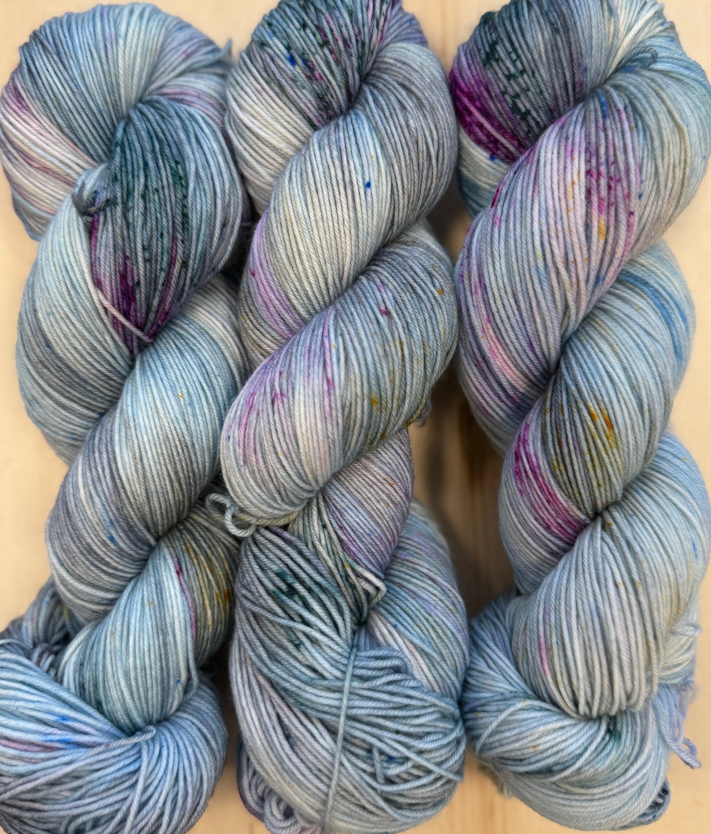 Lilacs are Blooming Hand Dyed Yarn