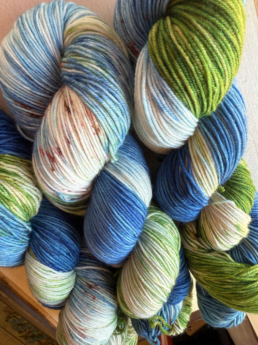 Up North Hand Dyed Yarn