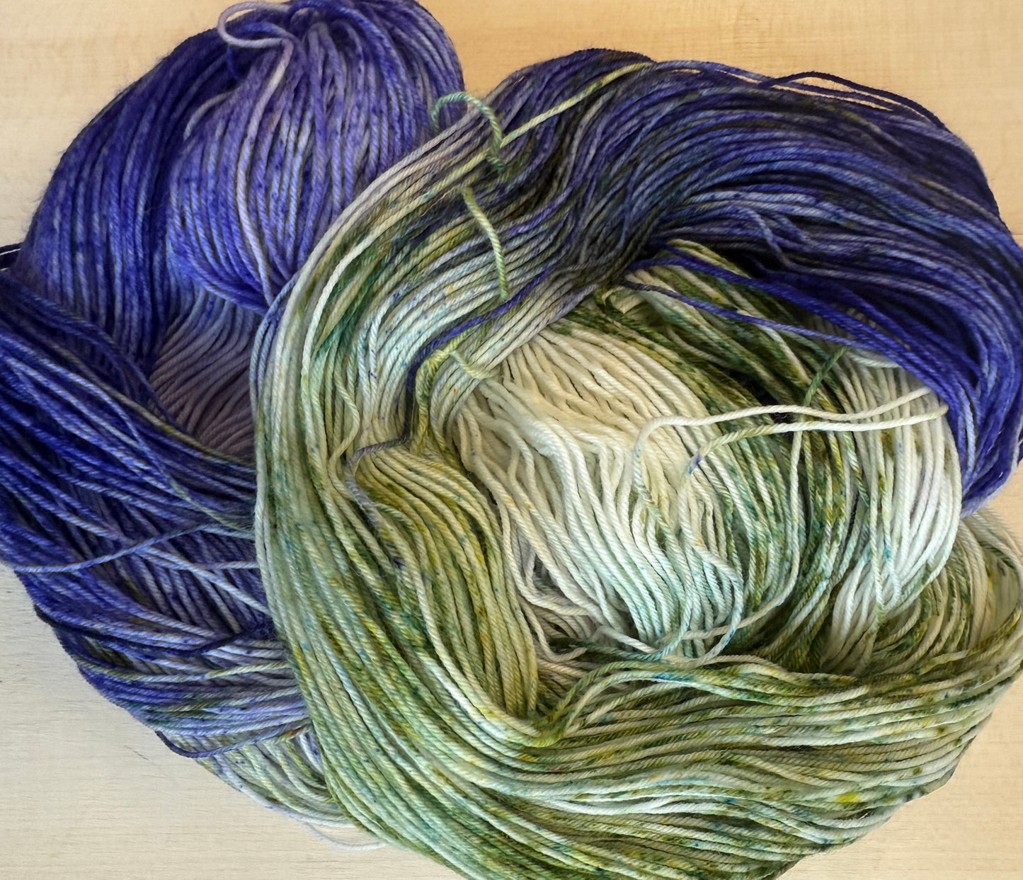 MN Lupines Hand Dyed Yarn