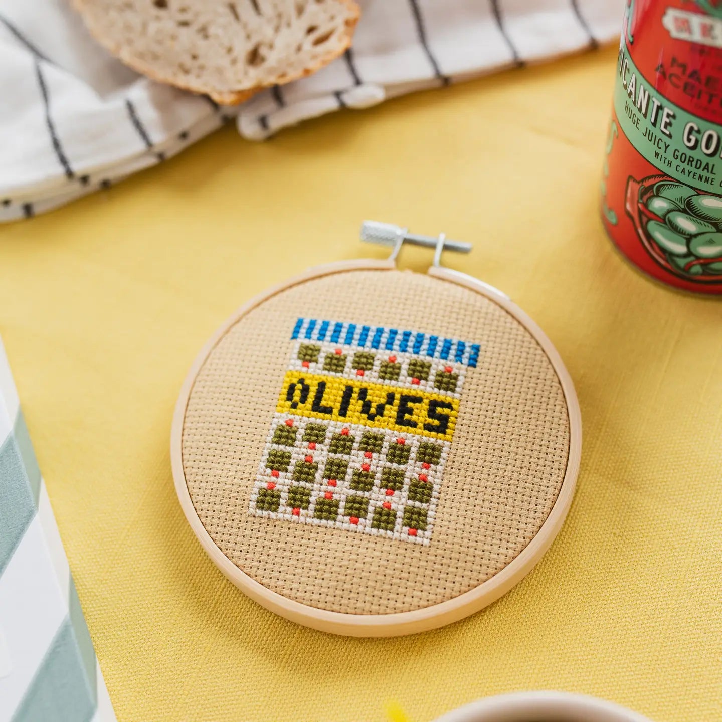 Olive Cross Stitch Kit