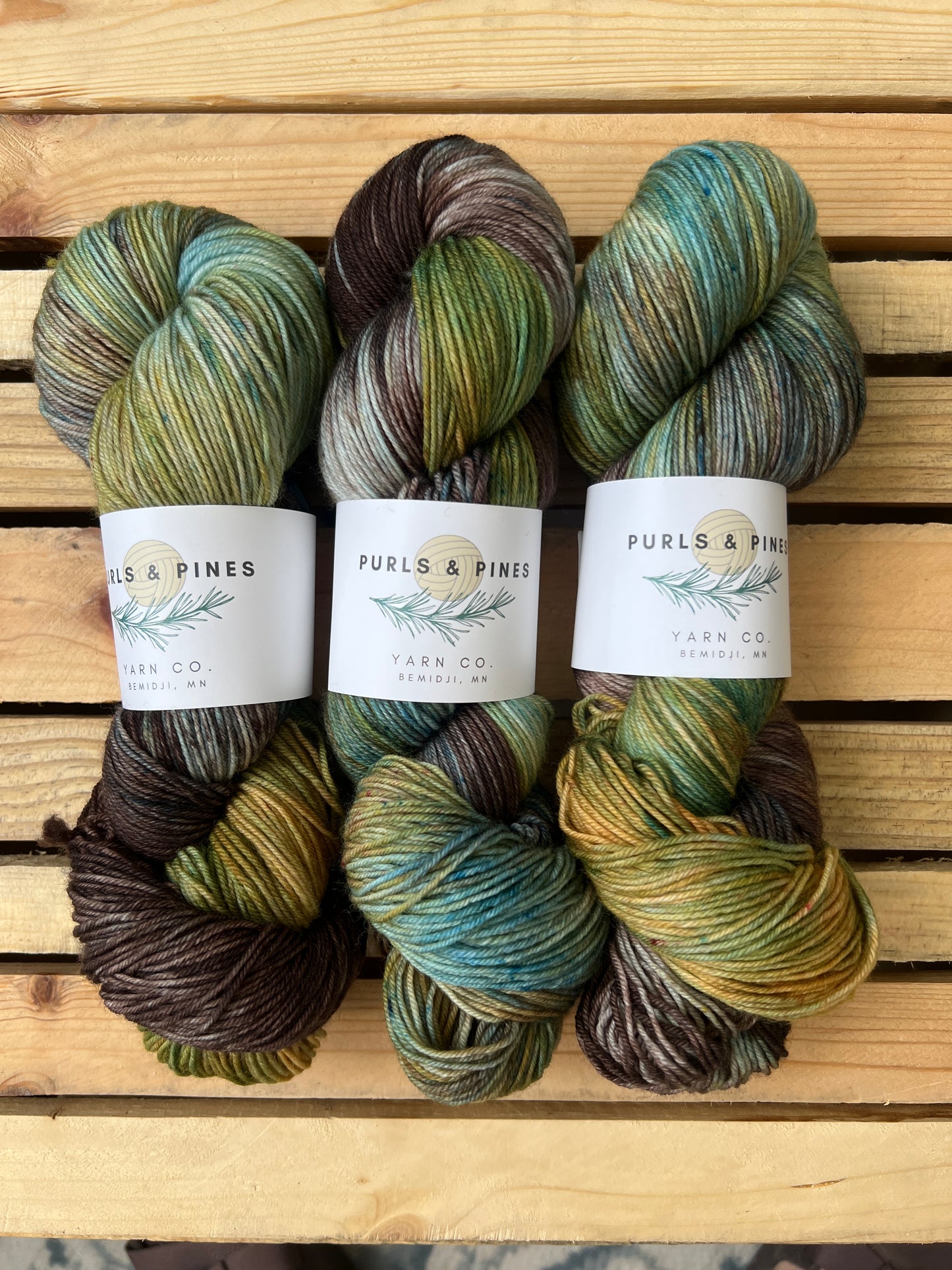 Sea Turtle Hand Dyed Yarn