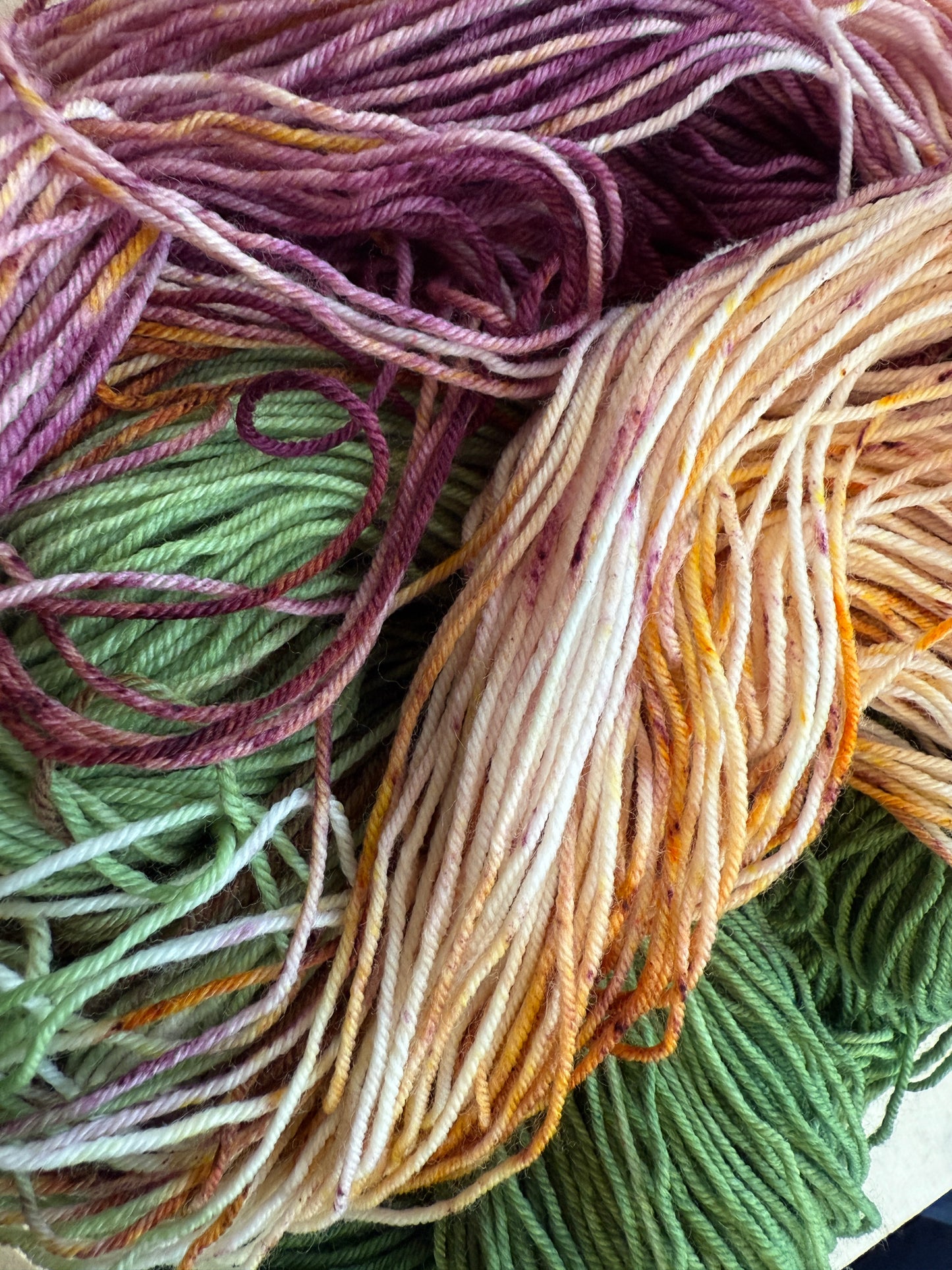Falling on Your Ash Hand Dyed Yarn