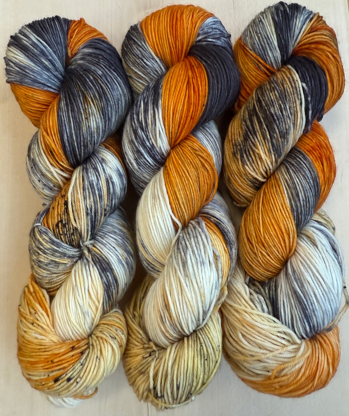 Trick-or-Treat Hand Dyed Yarn